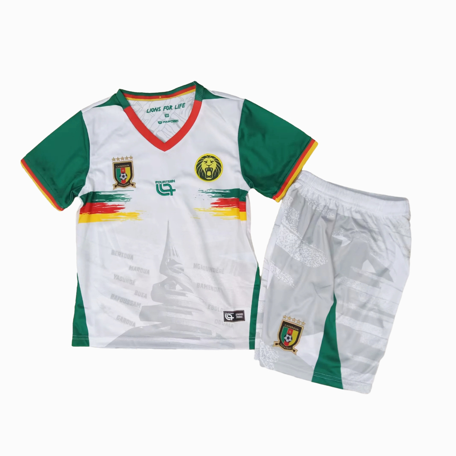 AlphaJersey-Cameroon 25-26 Third Kids Kit