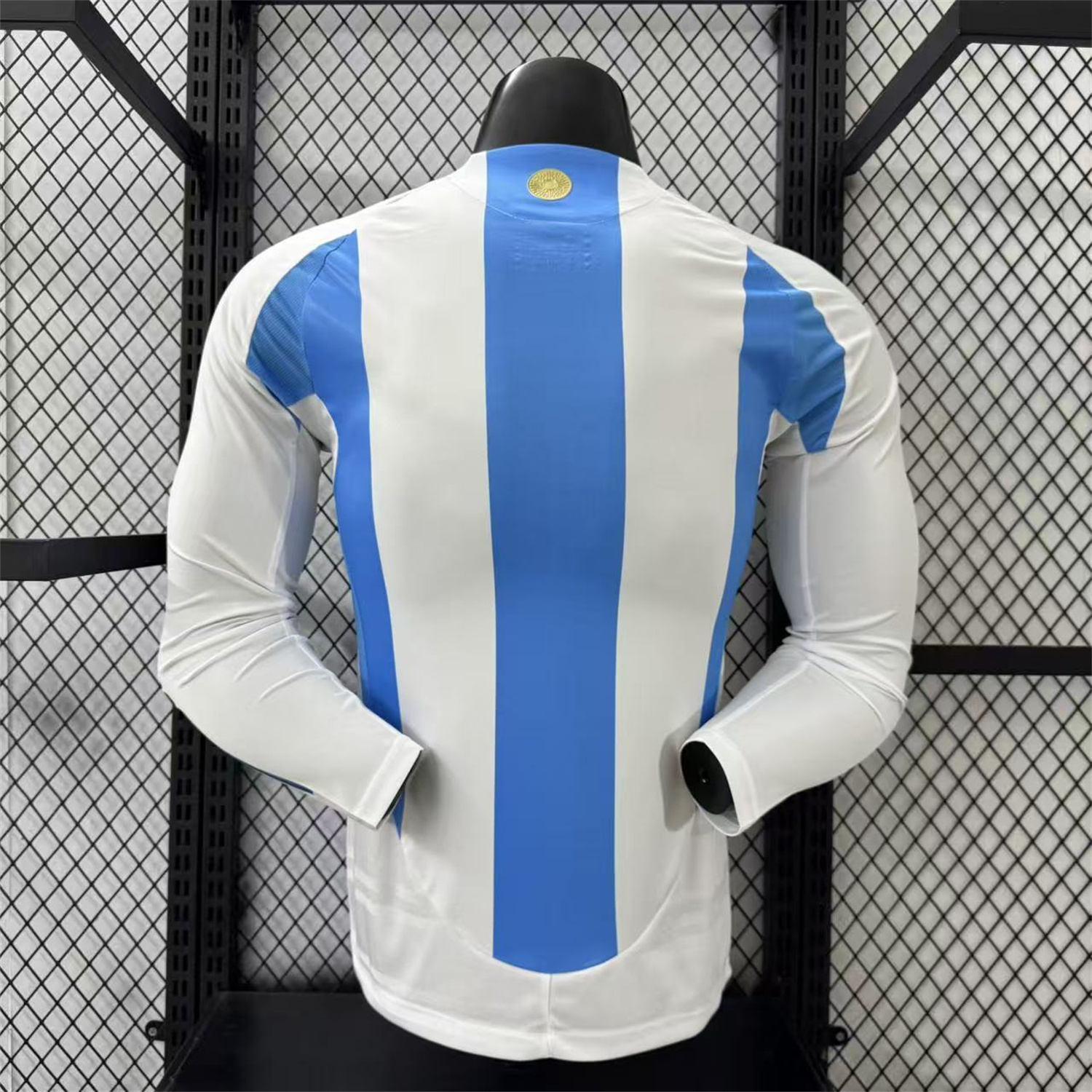 AlphaJersey-Argentina 2024 Home Long Sleeves Jersey - Player Version