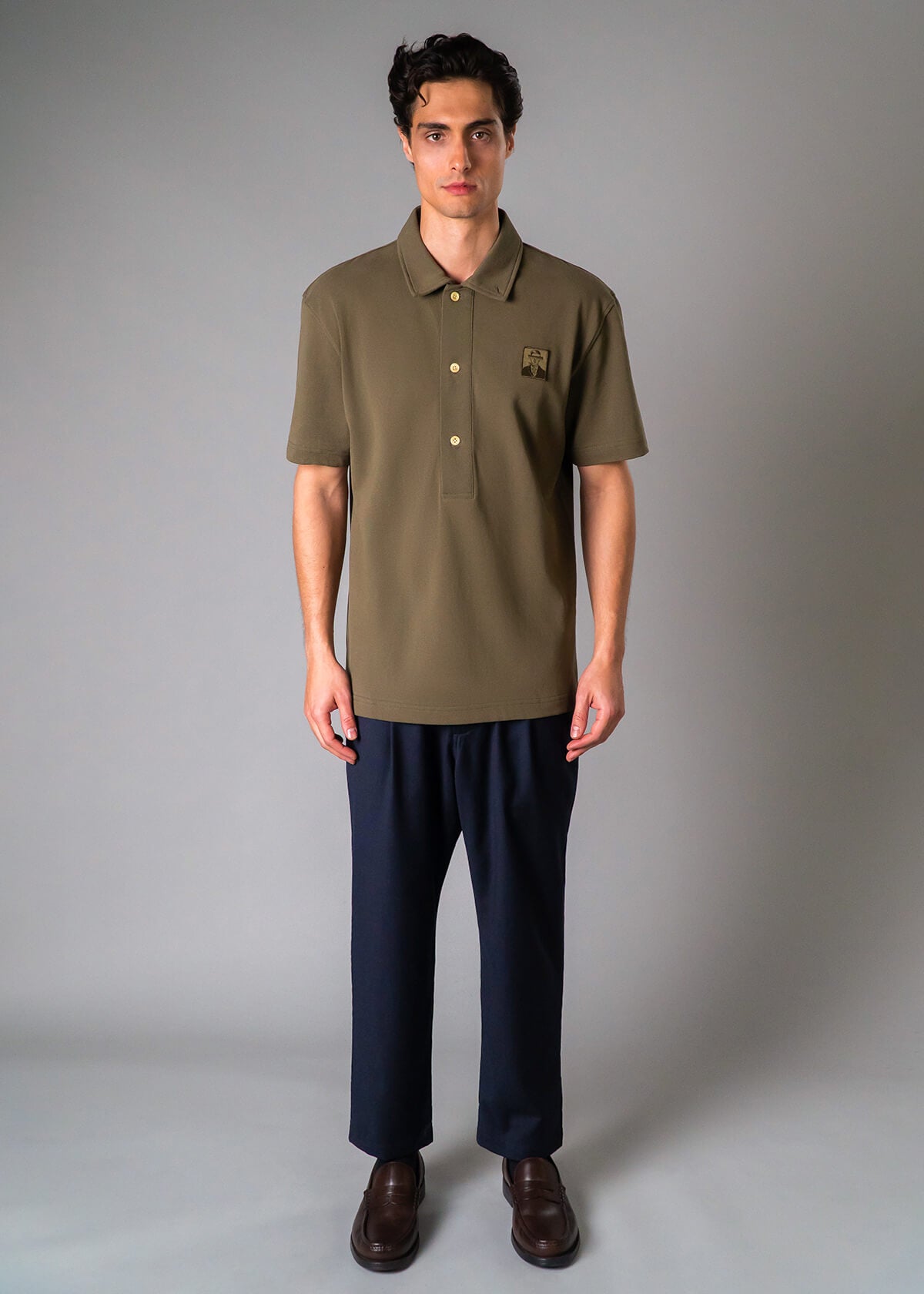 Pique Polo Olive | Modern Menswear by yycbvcnbmmnbm