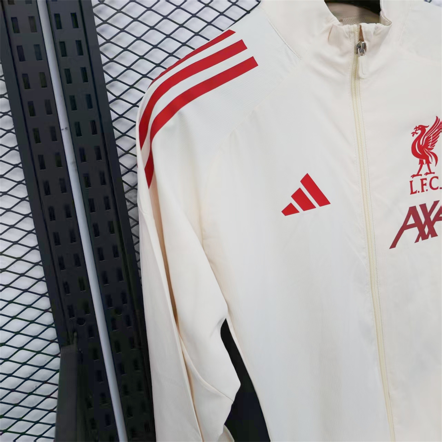 AlphaJersey-Liver.pool 25-26 White Windbreaker Jacket