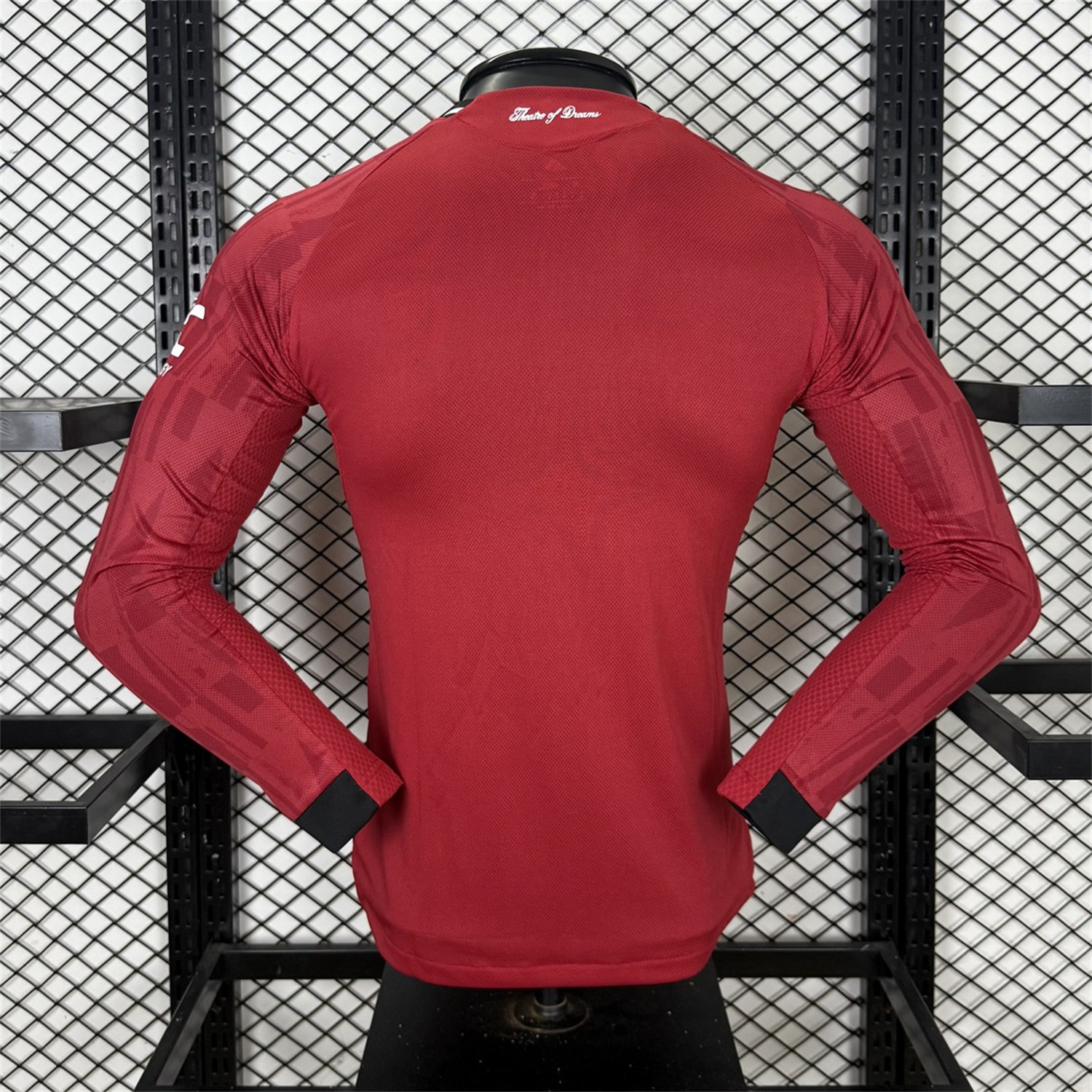 AlphaJersey-Manchester United 25-26 Home Long Sleeves Jersey - Player Version