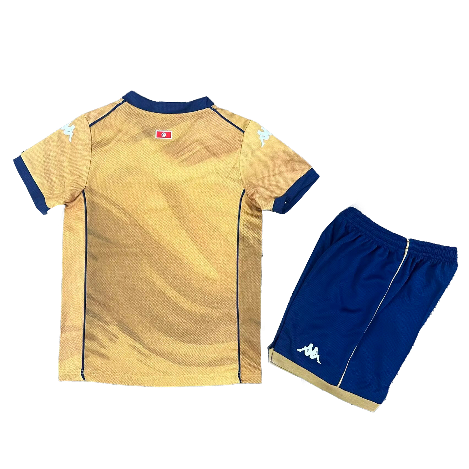 AlphaJersey-Tunisia 2026 Third Yellow Kids Kit