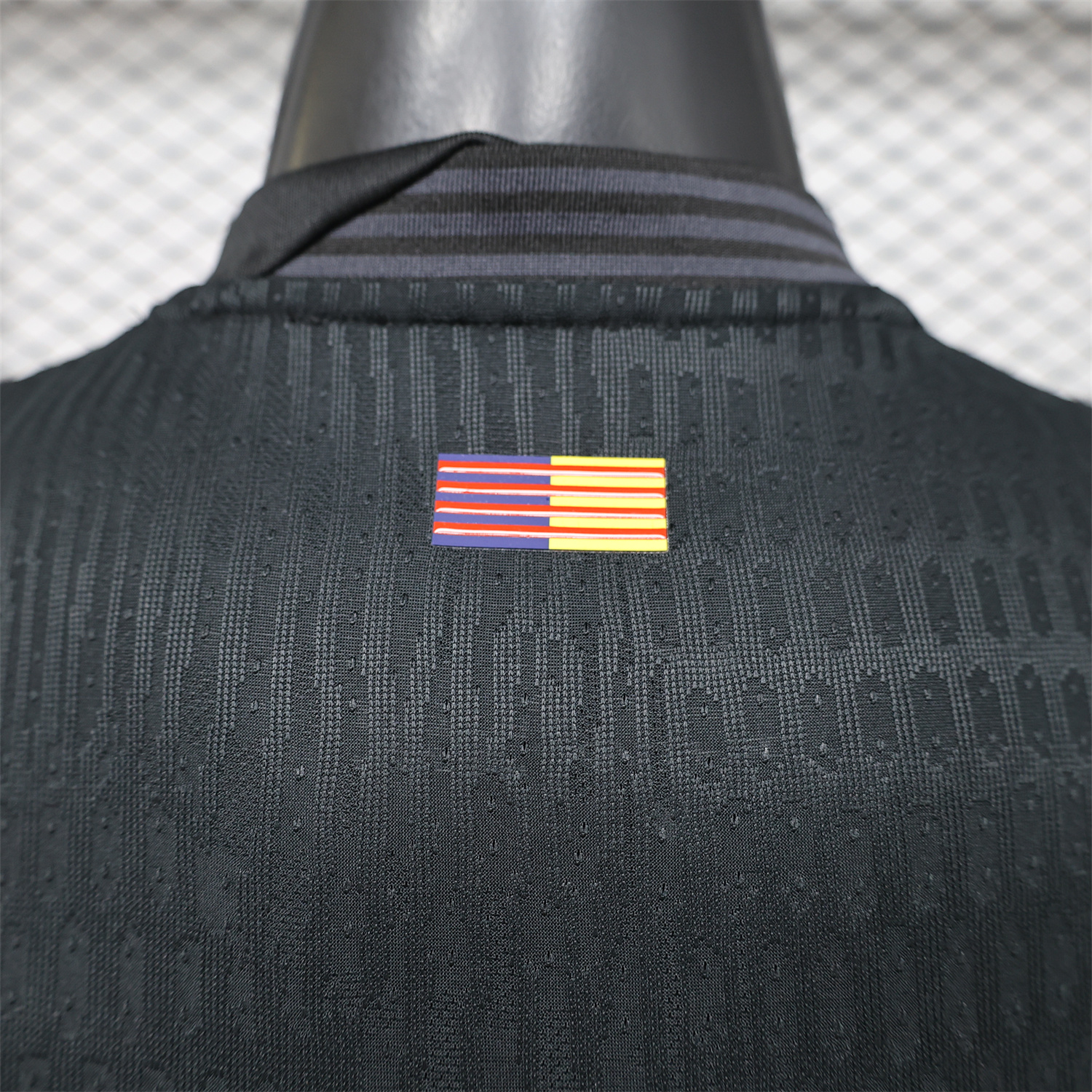 AlphaJersey-Barcelona 25-26 Blue Texture Black Special Jersey - Player Version