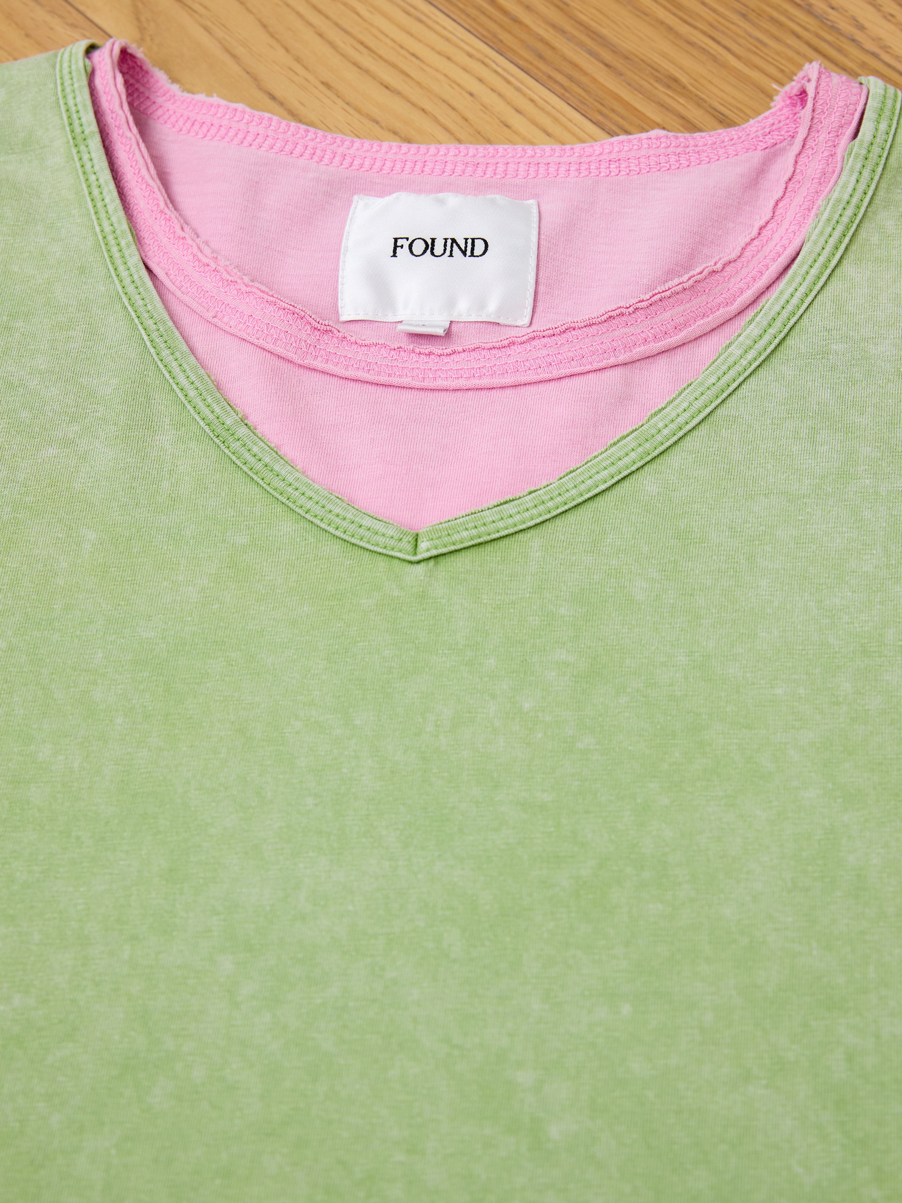 Double Layer LS Tee | Modern Menswear by yycbvcnbmmnbm