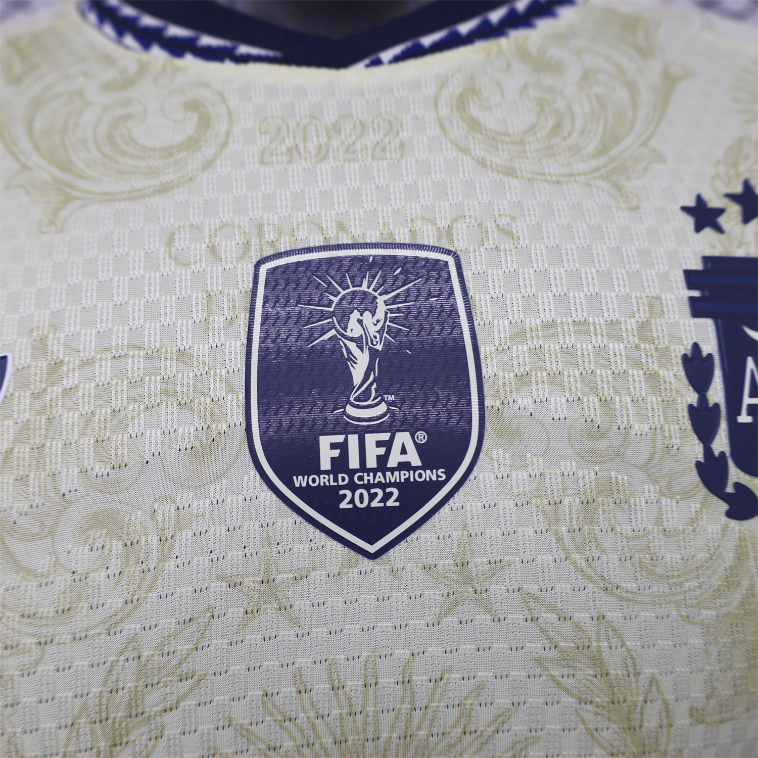 AlphaJersey-Argentina 2026 Sol de Mayo Yellow Special Jersey - Player Version