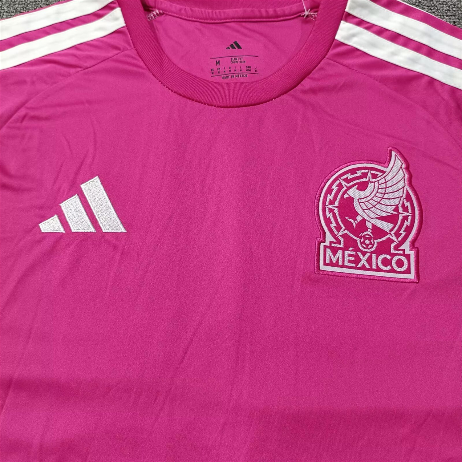 AlphaJersey-Mexico 2026 Goalkeeper Pink Jersey - Fans Version