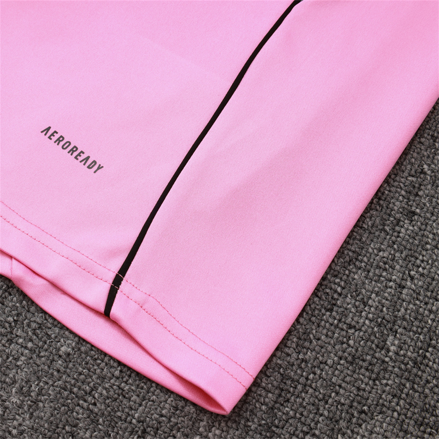 AlphaJersey-INT M.A.M 25-26 Long Sleeves Training Set - Pink Top & Black Pants