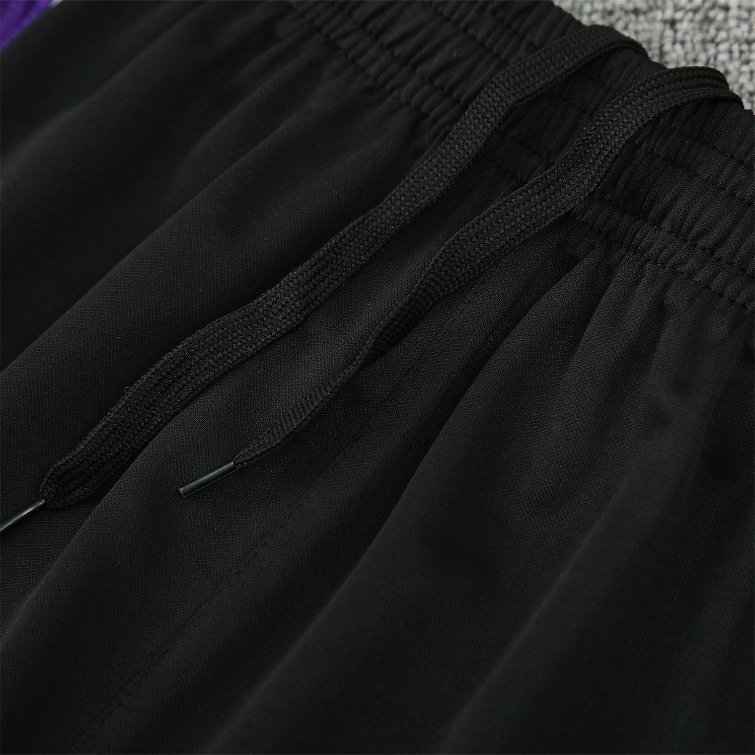 AlphaJersey-Real Madrid 25-26 Vest Training Set - Blue Edge Black Vest & Black Shorts