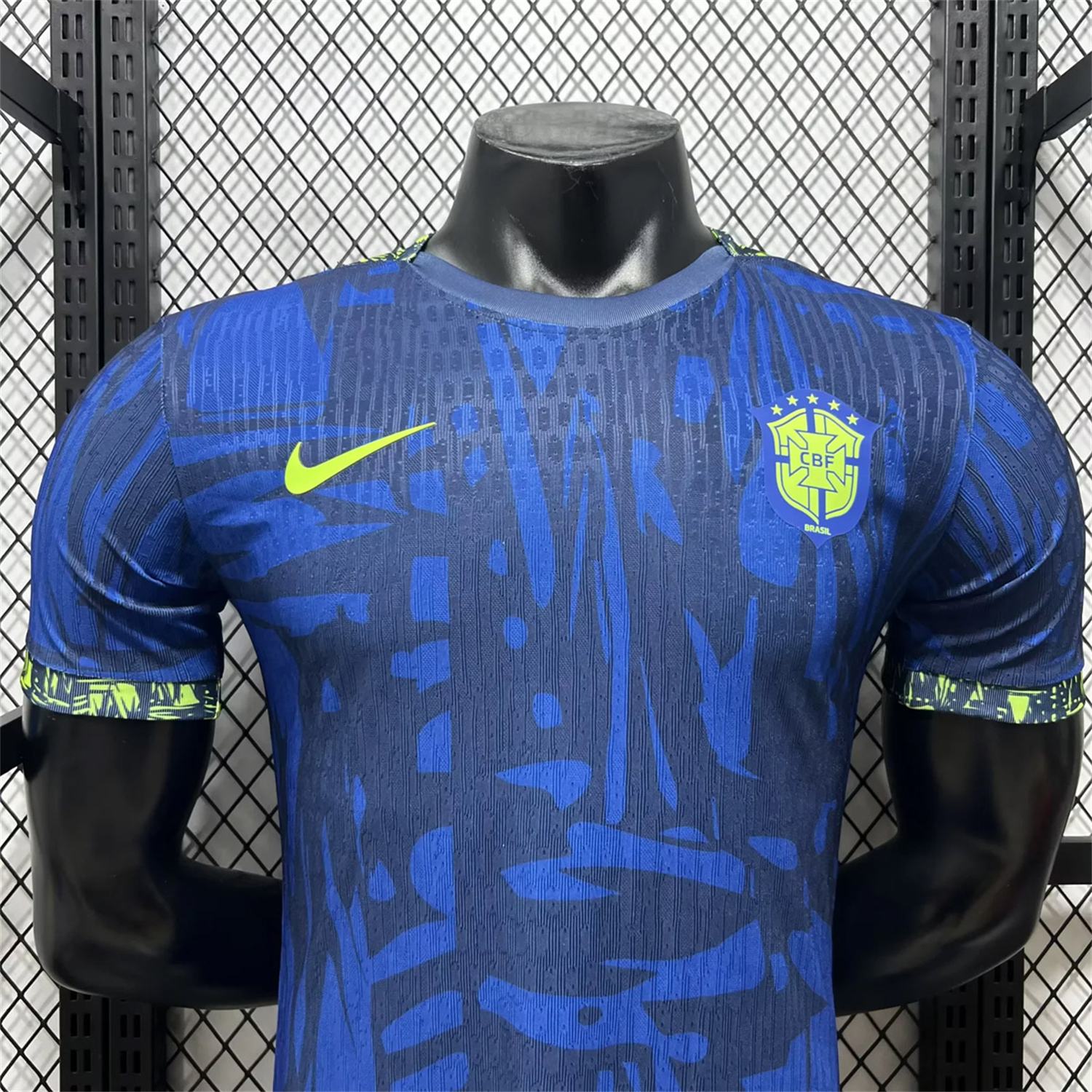 AlphaJersey-Brazil 2026 Blue Colors Special Jersey - Player Version