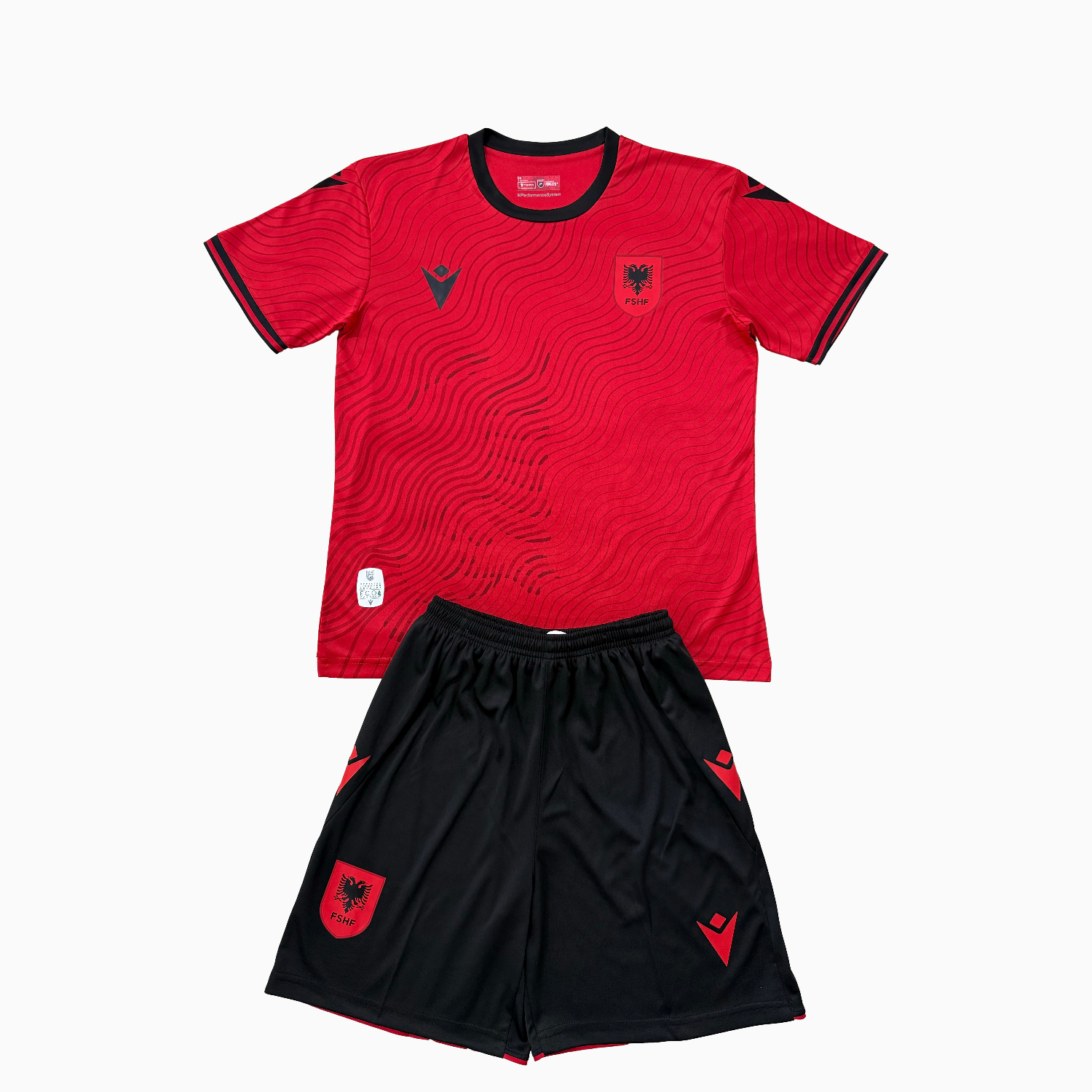 AlphaJersey-Albania 2026 Home Kids Kit
