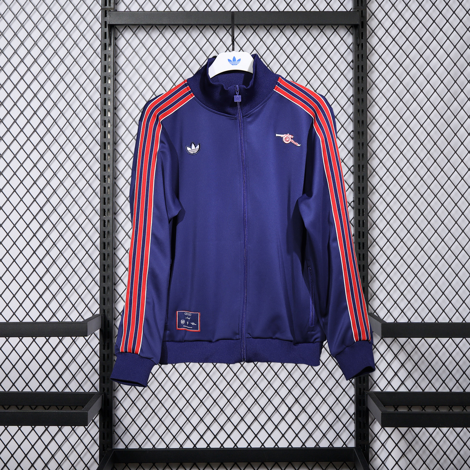 AlphaJersey-Arsenal 25-26 Red Lines Training Set - Purple Top and Purple Pants