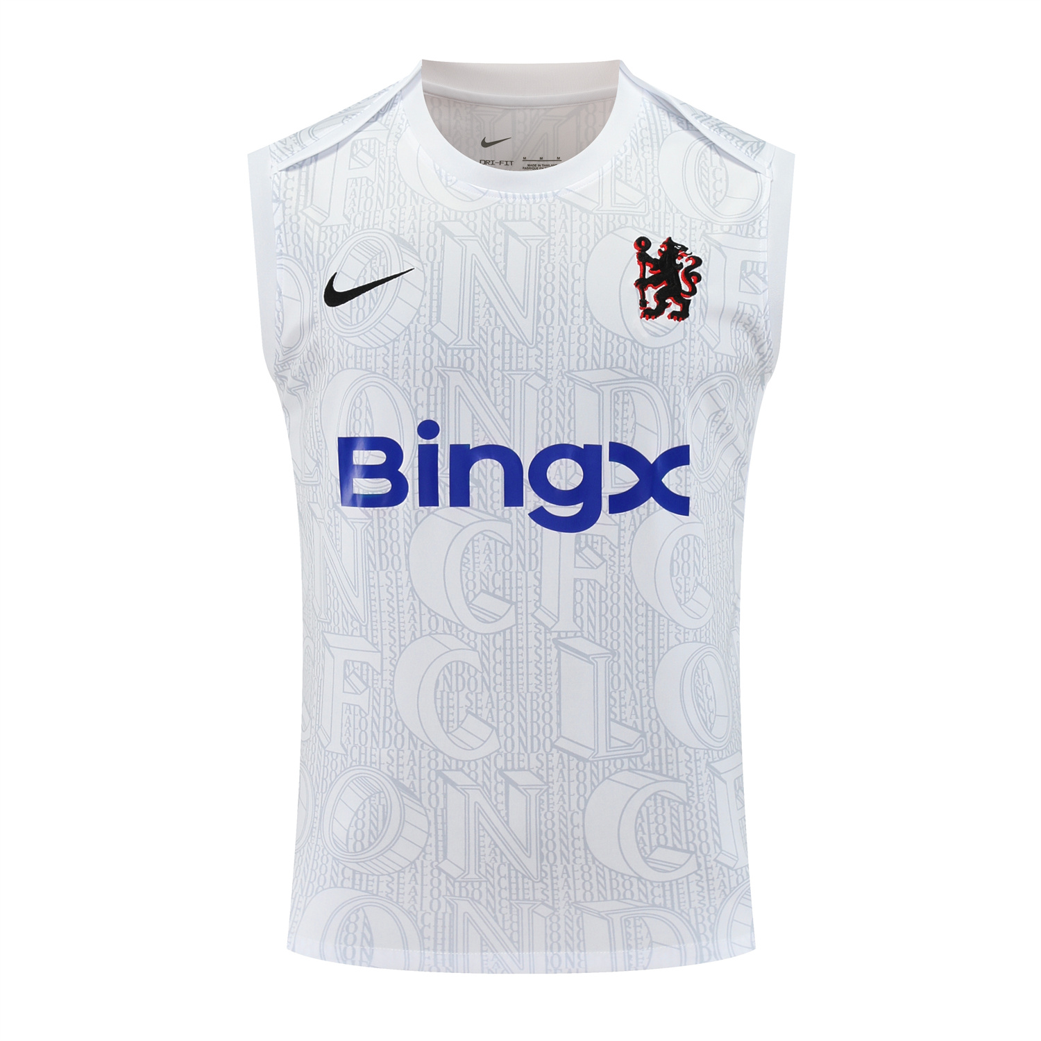 AlphaJersey-C.h.e.l.s.e.a 25-26 Training Vest Suit - White