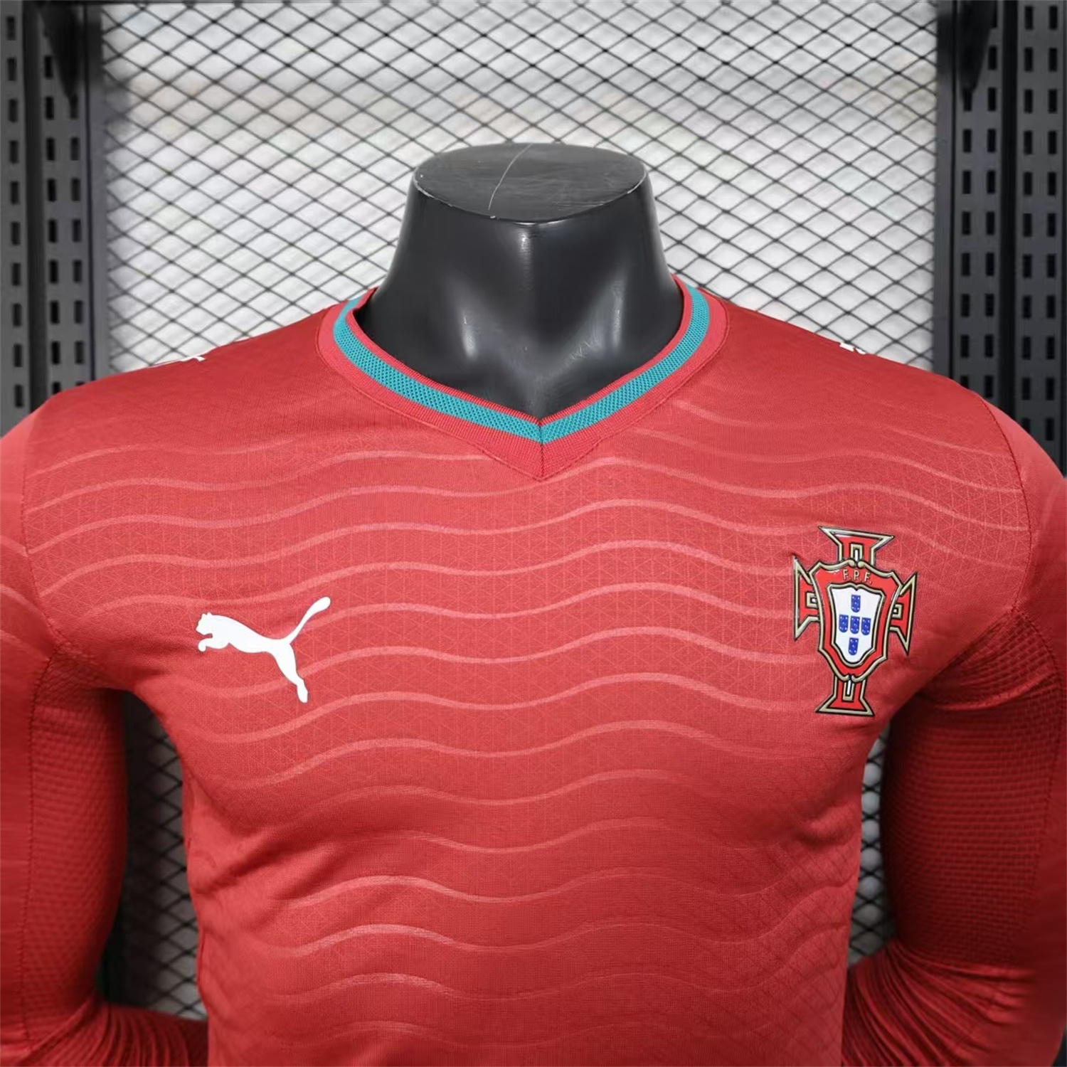 AlphaJersey-Portugal 2026 Home Long Sleeves Jersey - Player Version