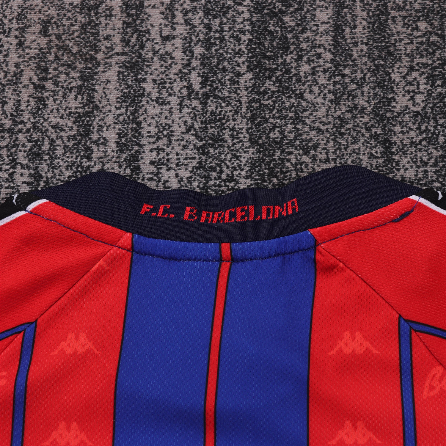 AlphaJersey-Retro Barcelona 1997-98 Home Kids Kit