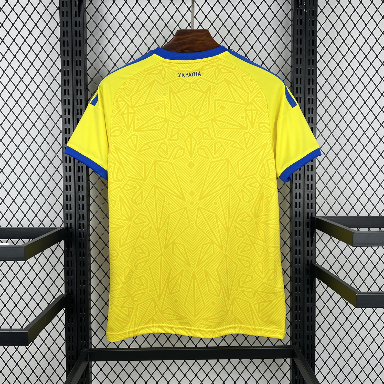AlphaJersey-Ukraine 2026 Home Jersey - Fans Version