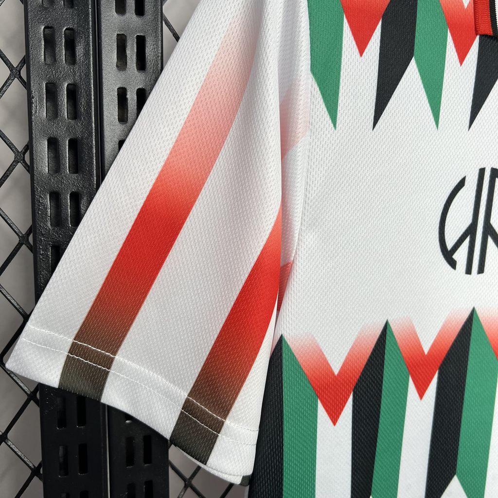 AlphaJersey-Retro Club Deportivo Palestino X Hypepeace White Throwback Jersey