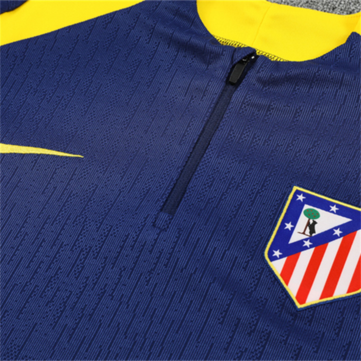 AlphaJersey-Atletico Madrid 25-26 Kid Long Sleeves Training Set - Royal Blue Top & Royal Blue Pants