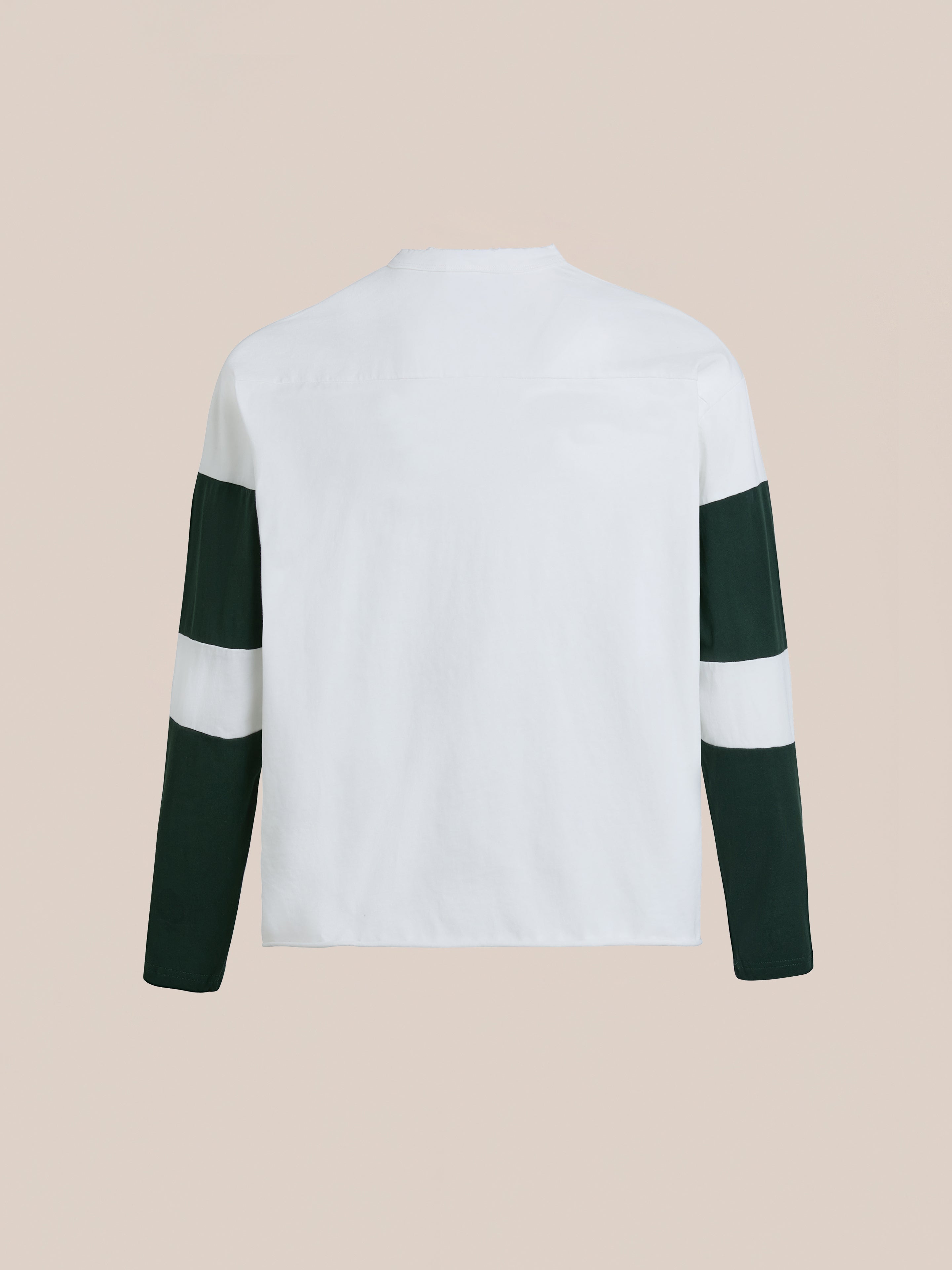 Distressed LS Team Jersey | Modern Menswear by yycbvcnbmmnbm