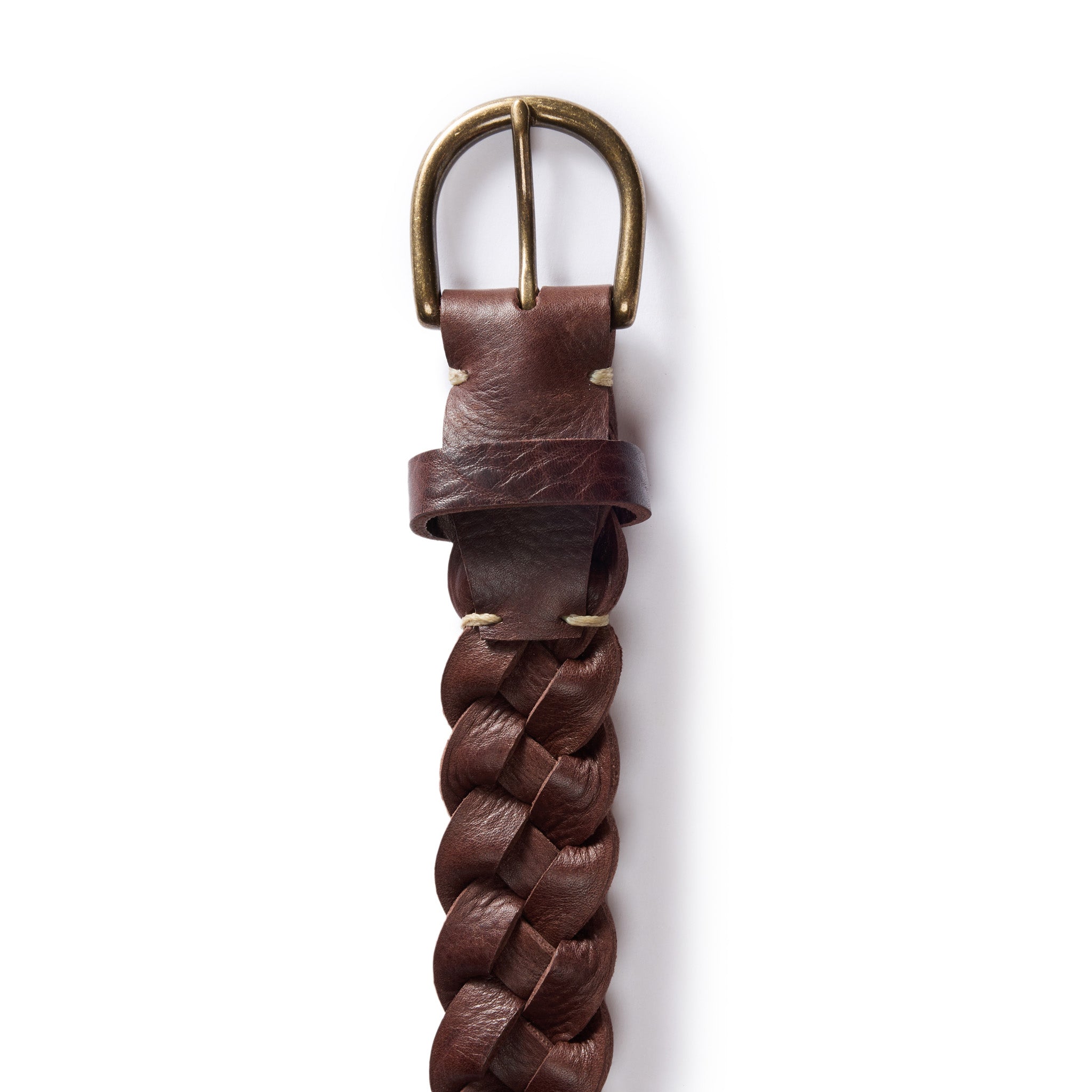 The Braided Belt in Dark Brown | Modern Menswear by yycbvcnbmmnbm