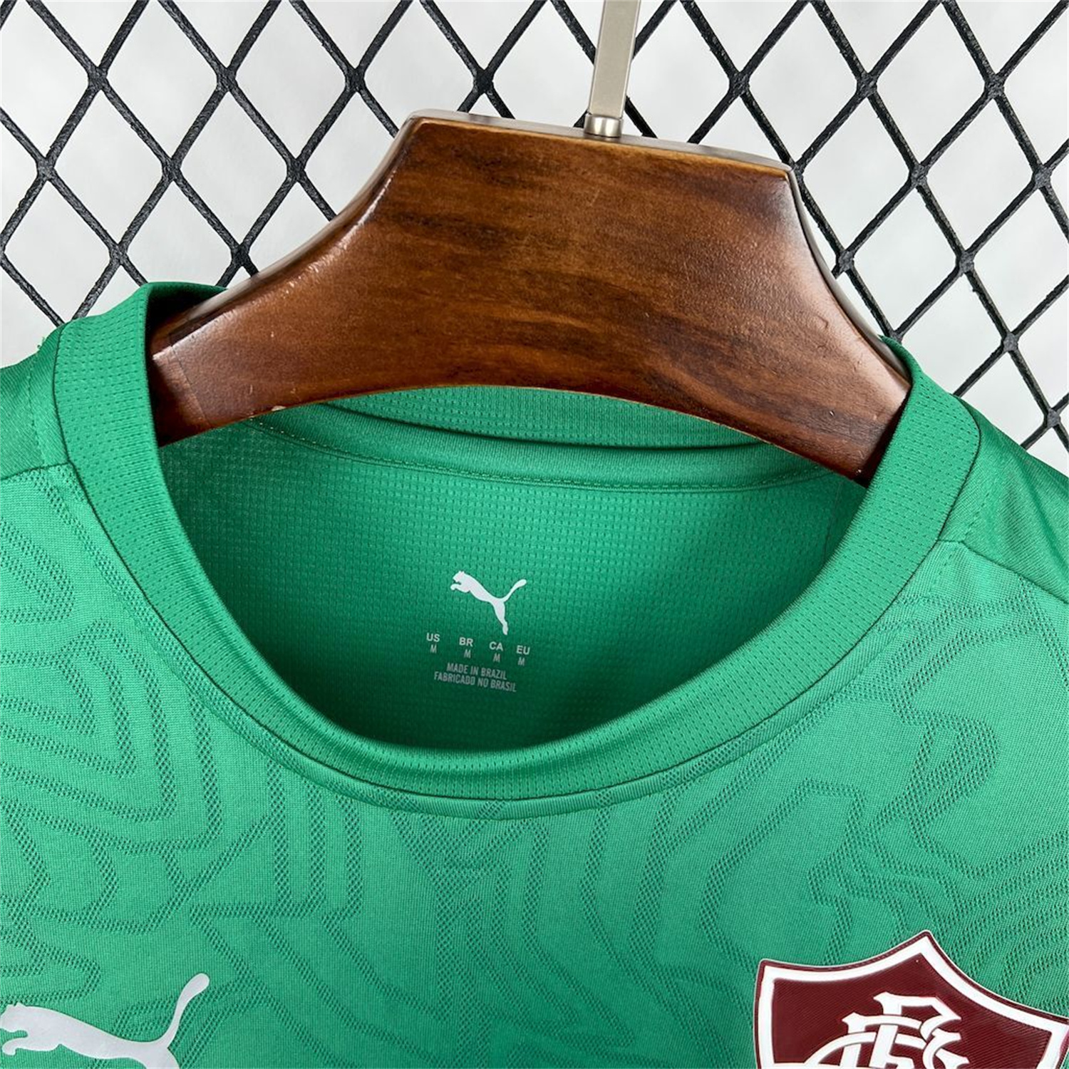 AlphaJersey-Fluminense 26-27 Green Pre-Match Jersey - Fans Version