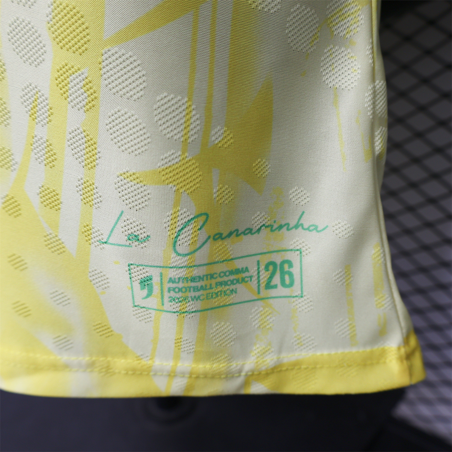 AlphaJersey-Brazil 2026 Light Yellow Special Jersey - Player Version