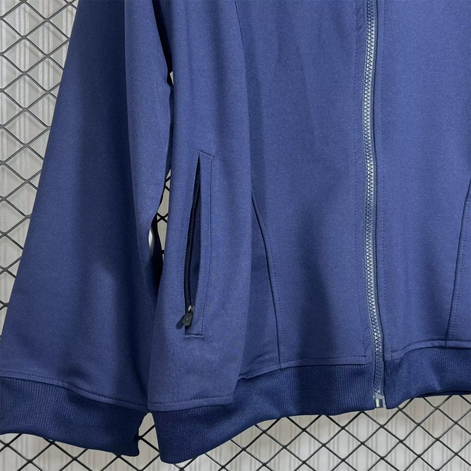 AlphaJersey-Real Madrid 25-26 Windbreaker Jacket - Blue And Yellow