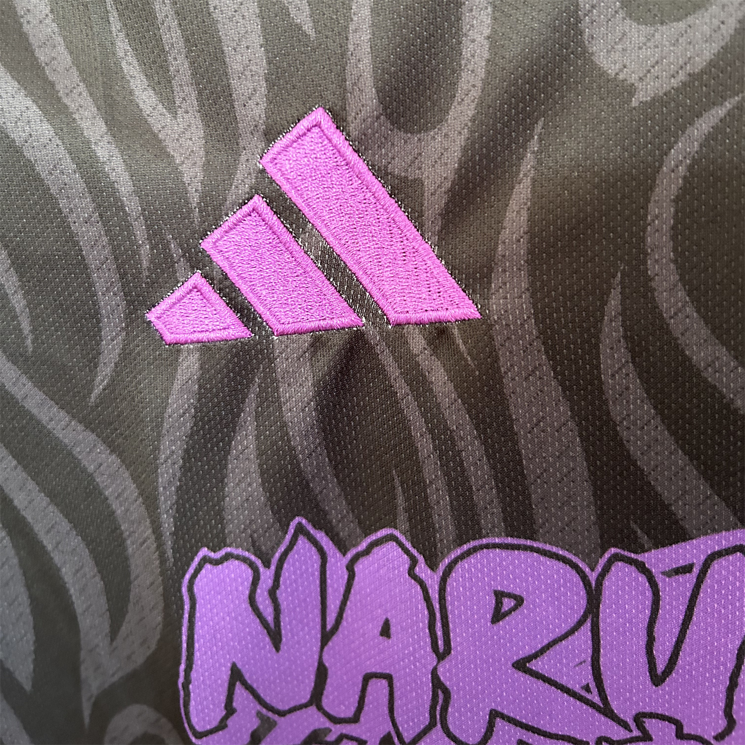 AlphaJersey-Japan 25-26 Purple NARUTO 20th Anniversary Black Special Jersey - Fans Version