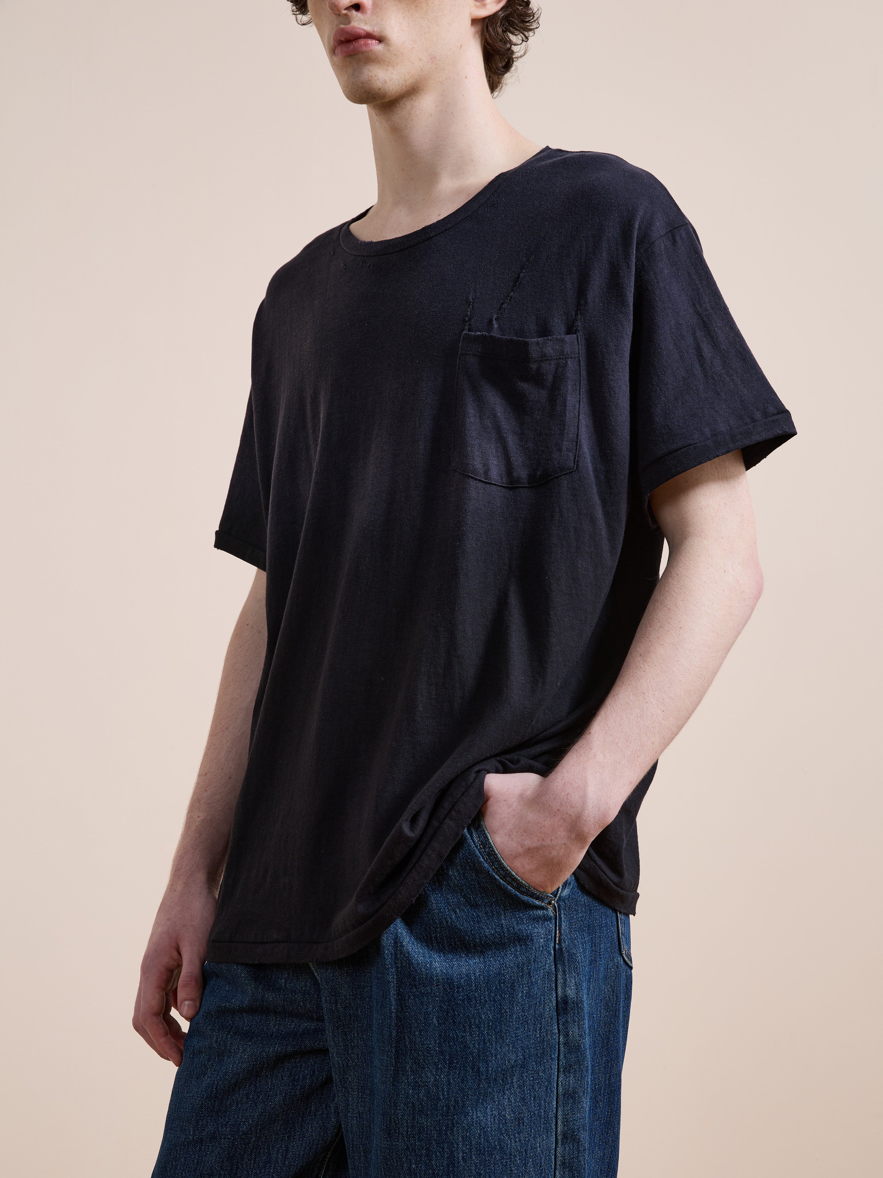 Weathered Pocket Tee | Modern Menswear by yycbvcnbmmnbm