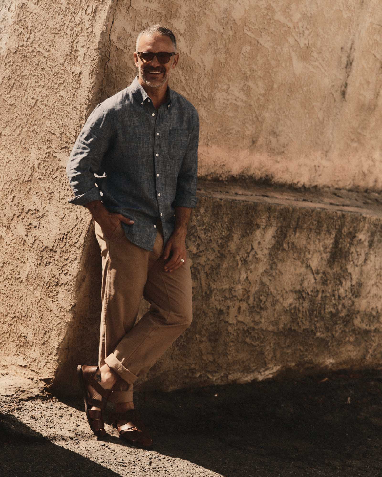 The Jack in Ocean Linen | Modern Menswear by yycbvcnbmmnbm