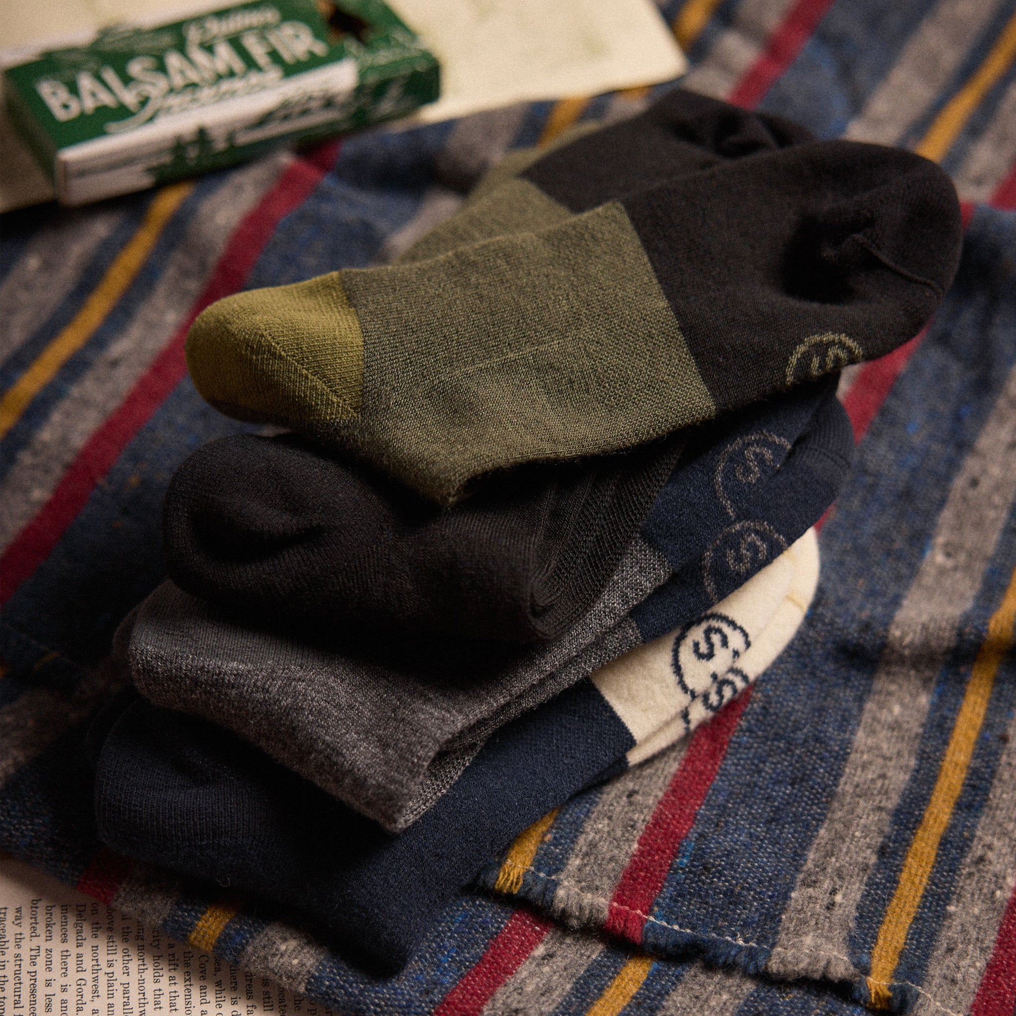 The Merino Sock in Olive | Modern Menswear by yycbvcnbmmnbm