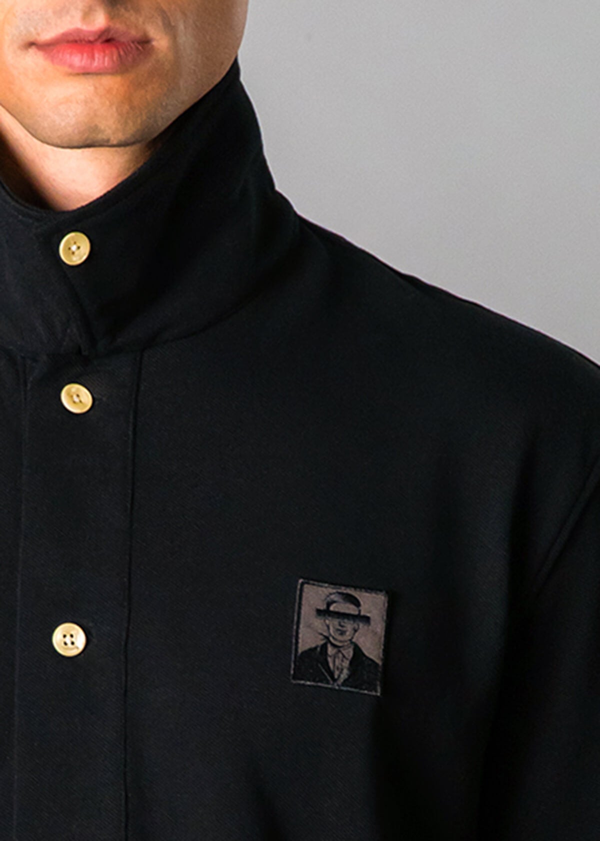 Pique Polo Black | Modern Menswear by yycbvcnbmmnbm