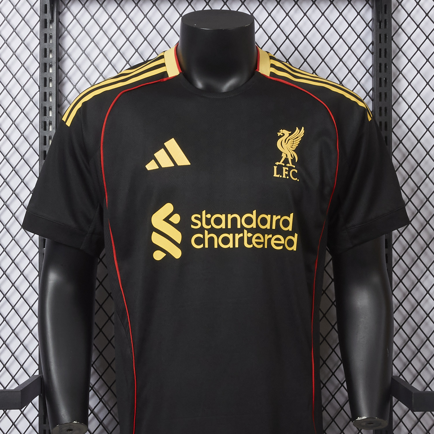 AlphaJersey-Liver.pool 25-26 Black Special Jersey - Player Version