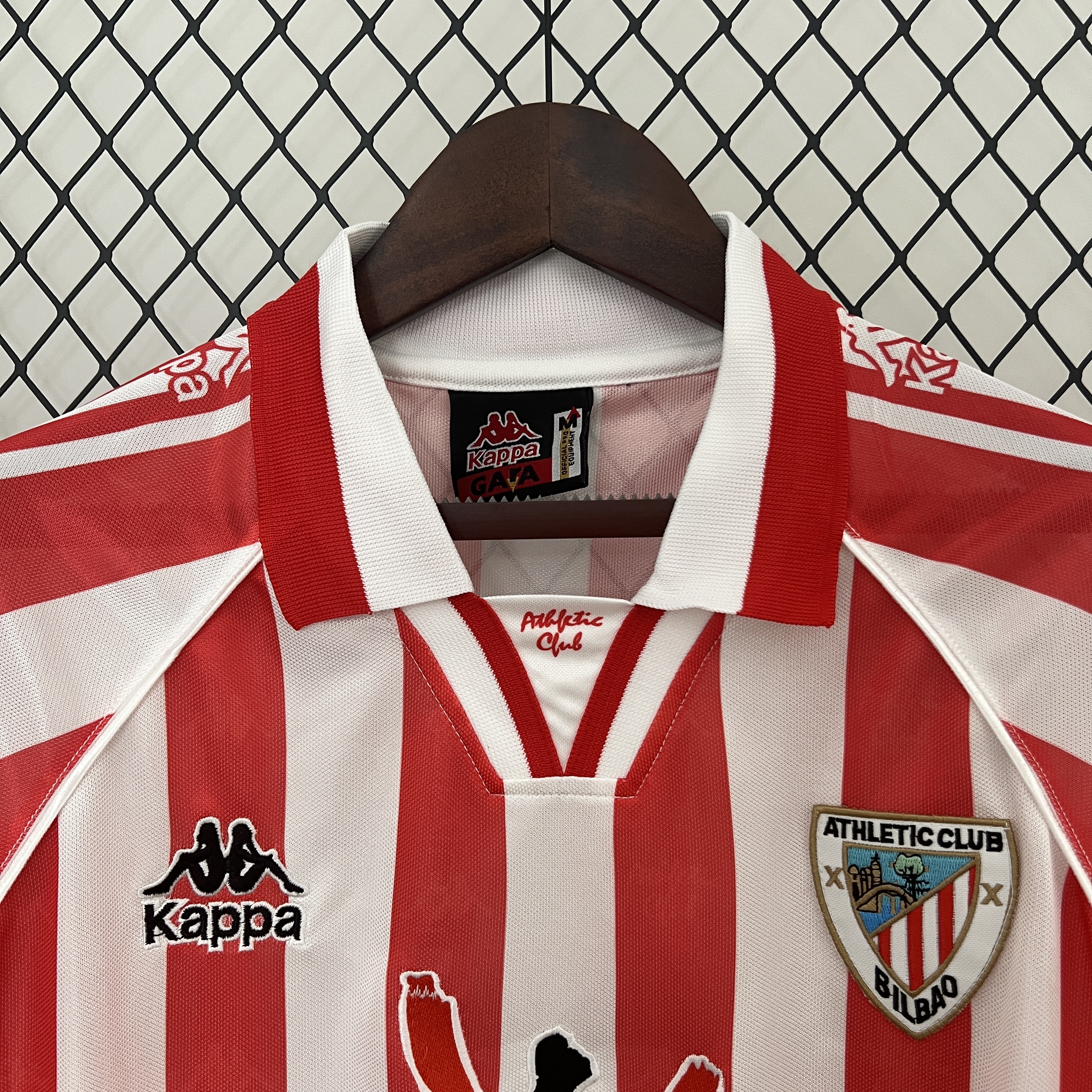 AlphaJersey-Retro Athletic Bilbao 1997-98 100th Anniversary Home Stadium Jersey