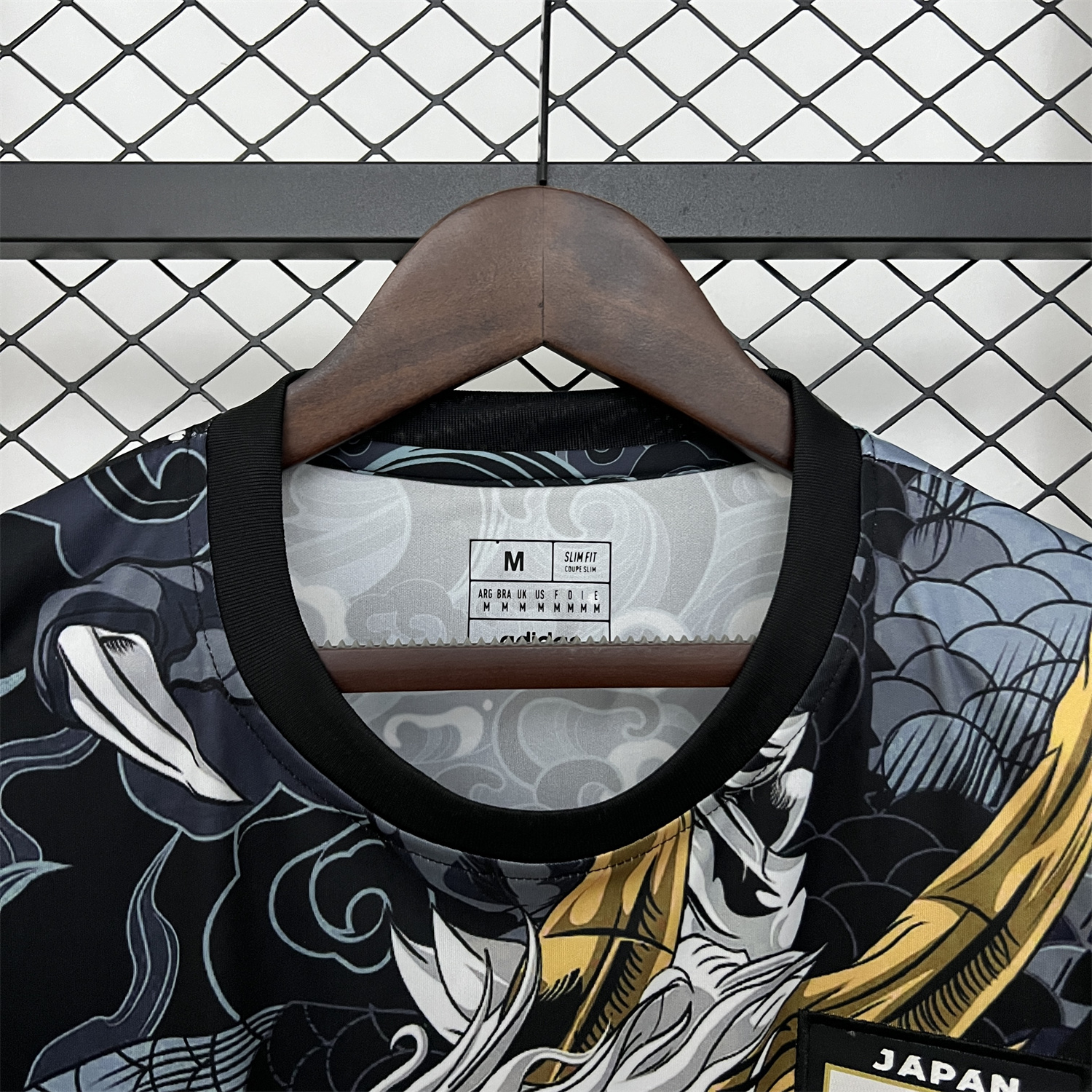 AlphaJersey-Japan 2024 Black Yellow Dargon Special Edition Jersey - Fans Version