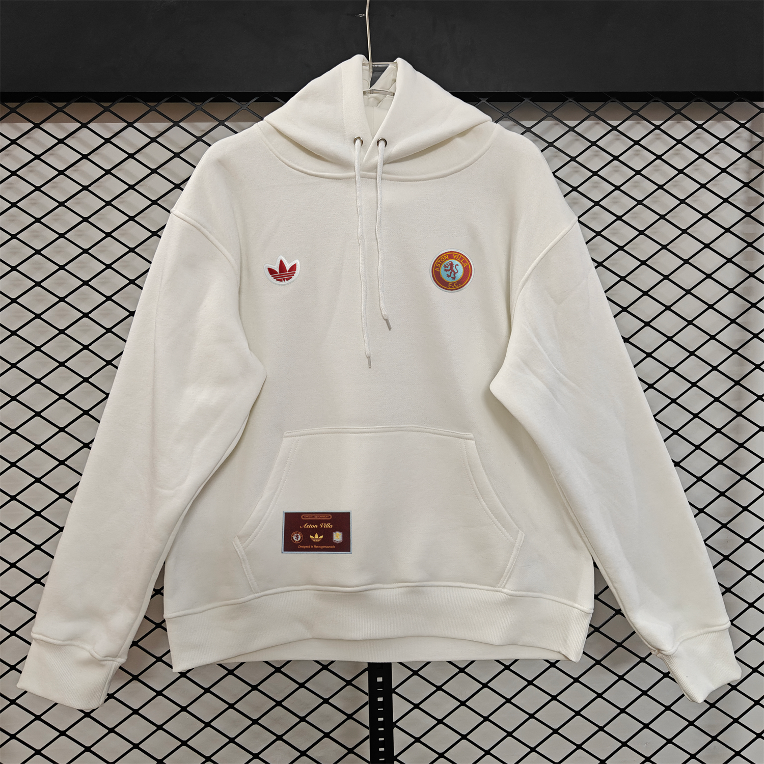AlphaJersey-Aston Villa 25-26 Originals Terrace Icon Unisex Pullover Hoodie