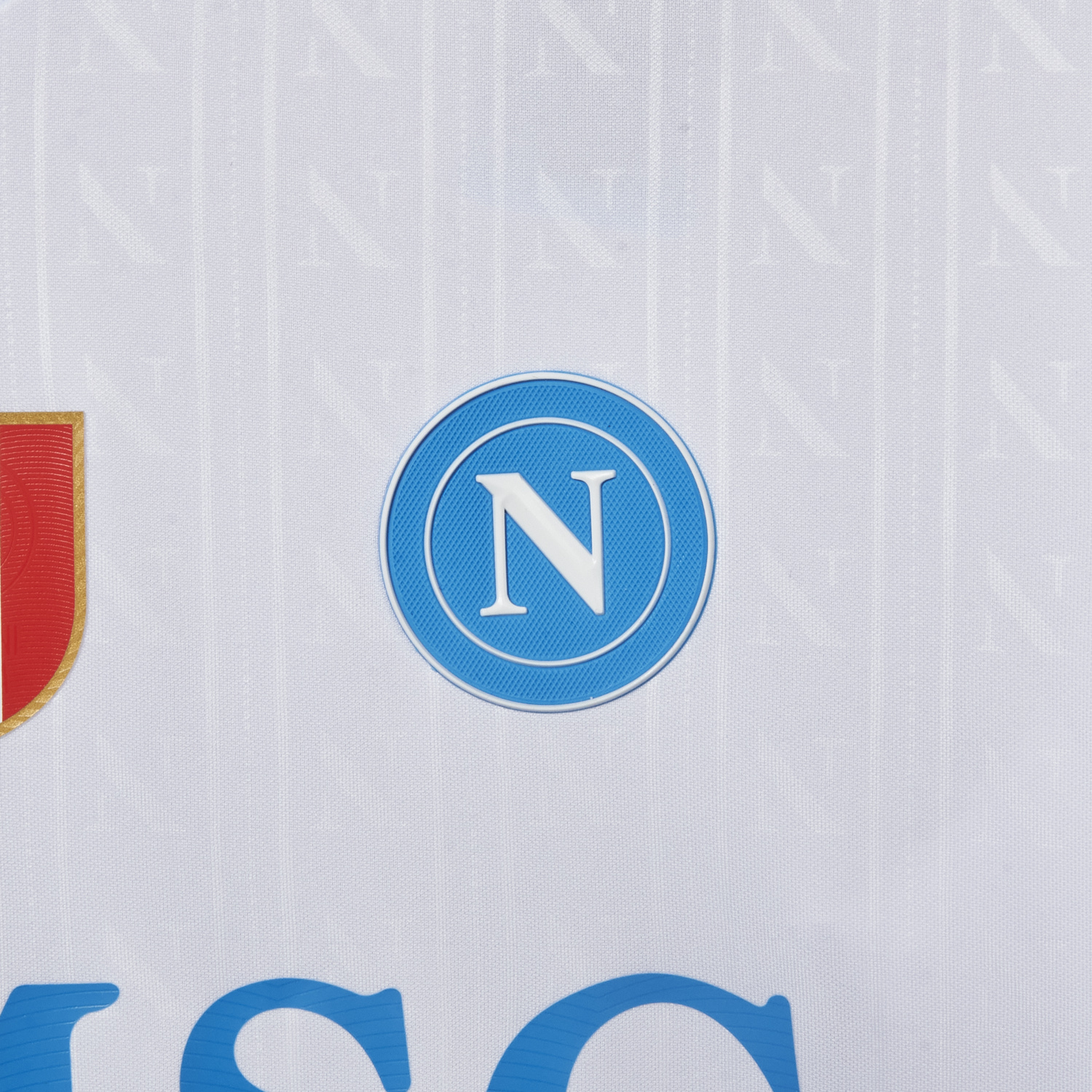 AlphaJersey-Napoli 25-26 European Away White Jersey - Fans Version