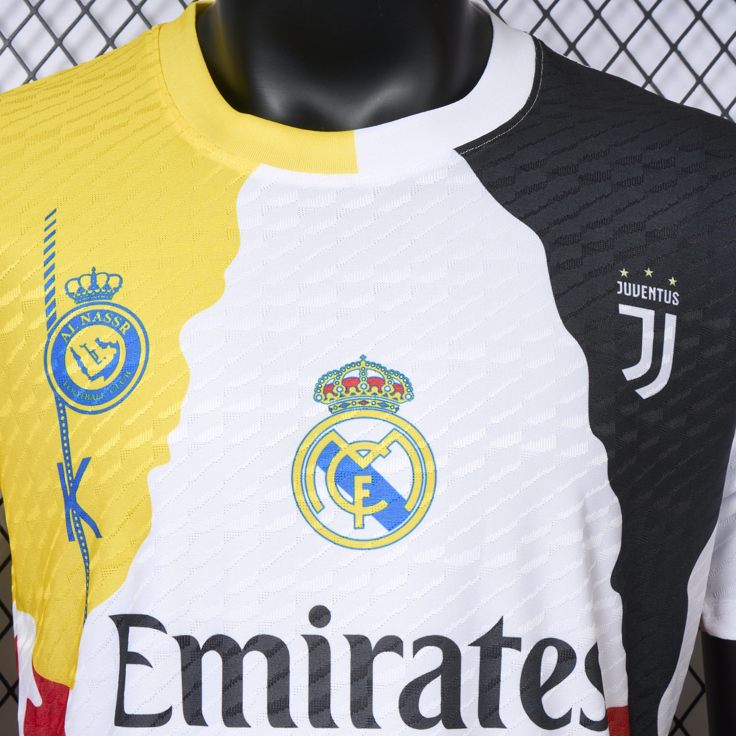 AlphaJersey-Cristiano Ronaldo Career Commemorative Jersey Real Madrid Manchester United Juventus Portugal Al Nassr Sporting CP - Player Version