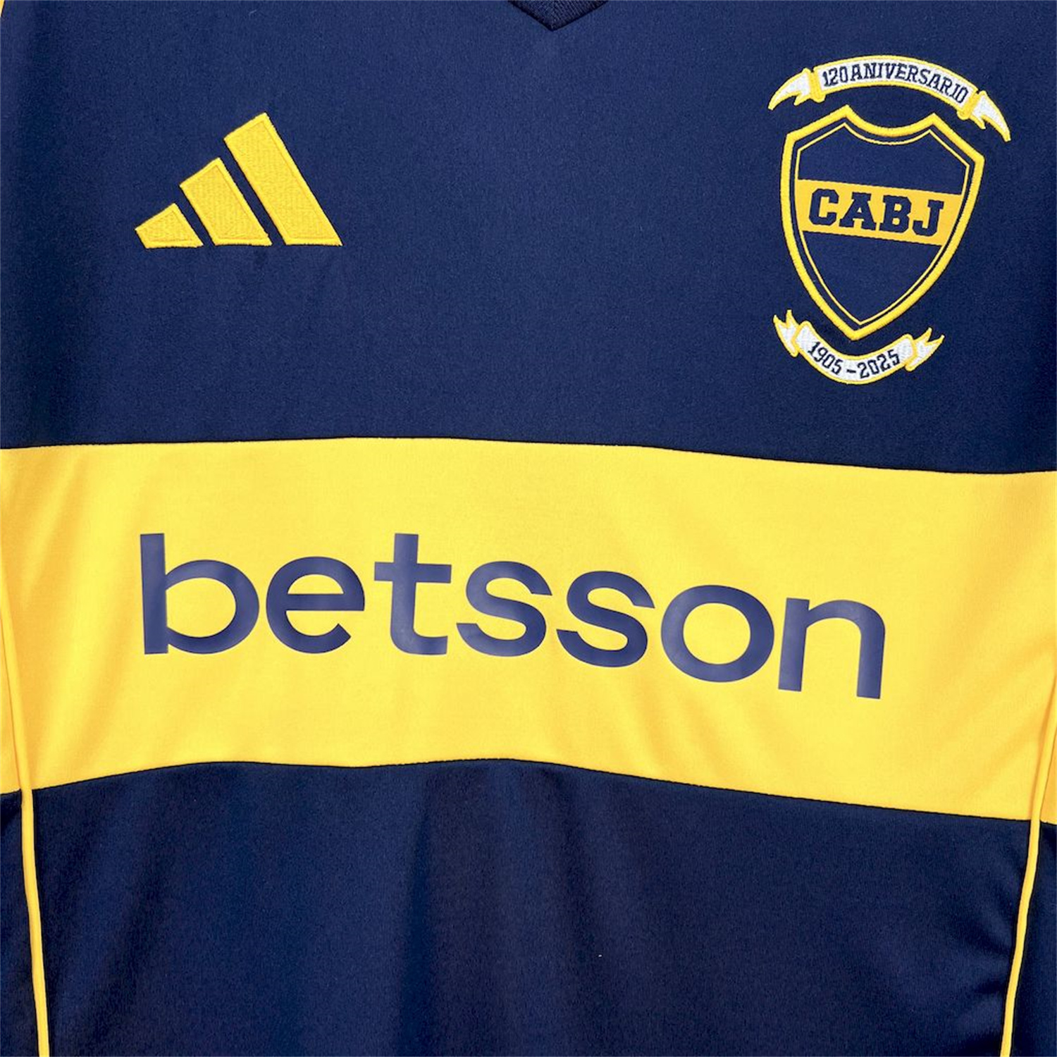 AlphaJersey-Boca Juniors 25-26 Home 120th Anniversary Jersey - Fans Version