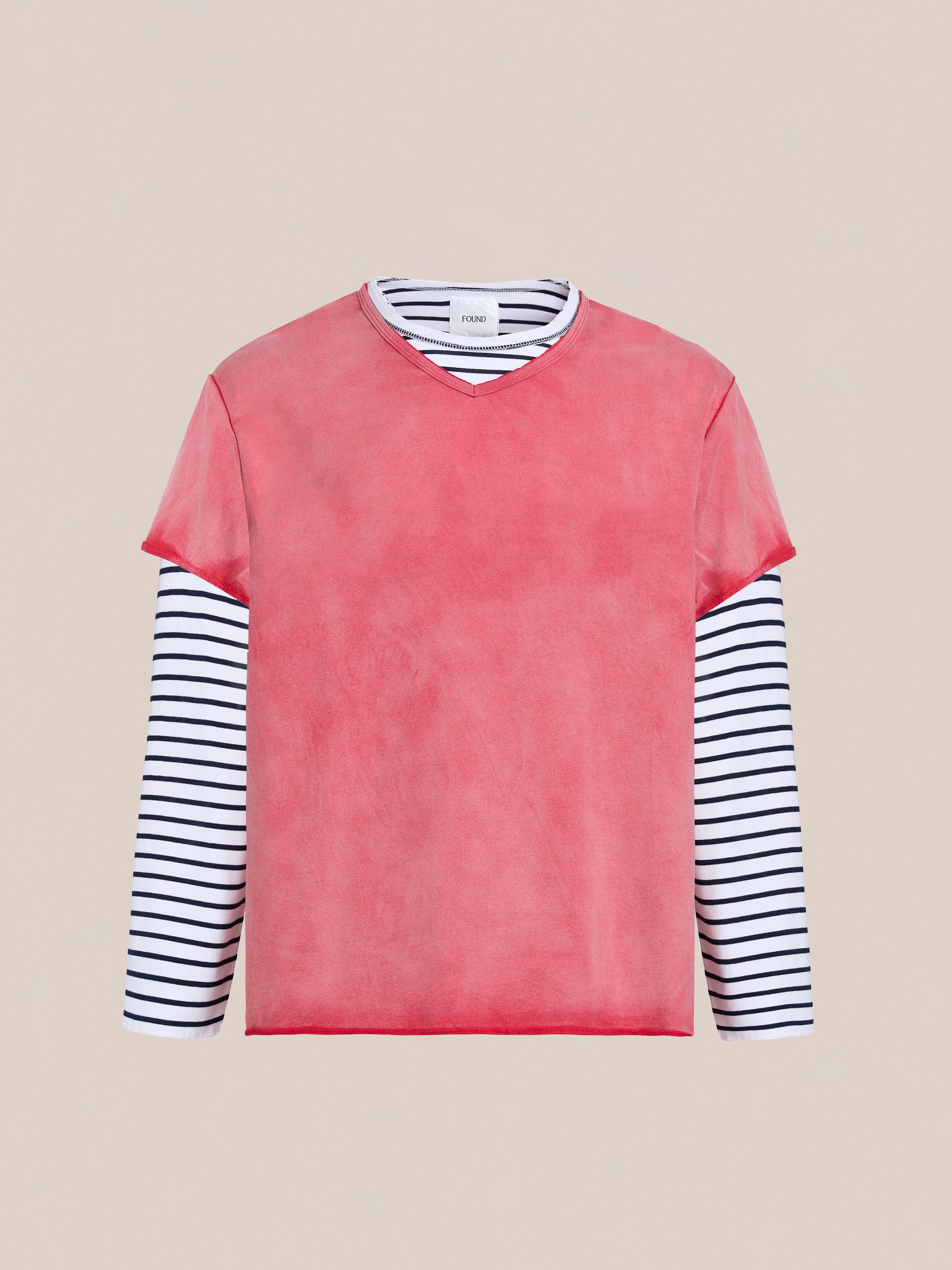Double Layer LS Tee | Modern Menswear by yycbvcnbmmnbm