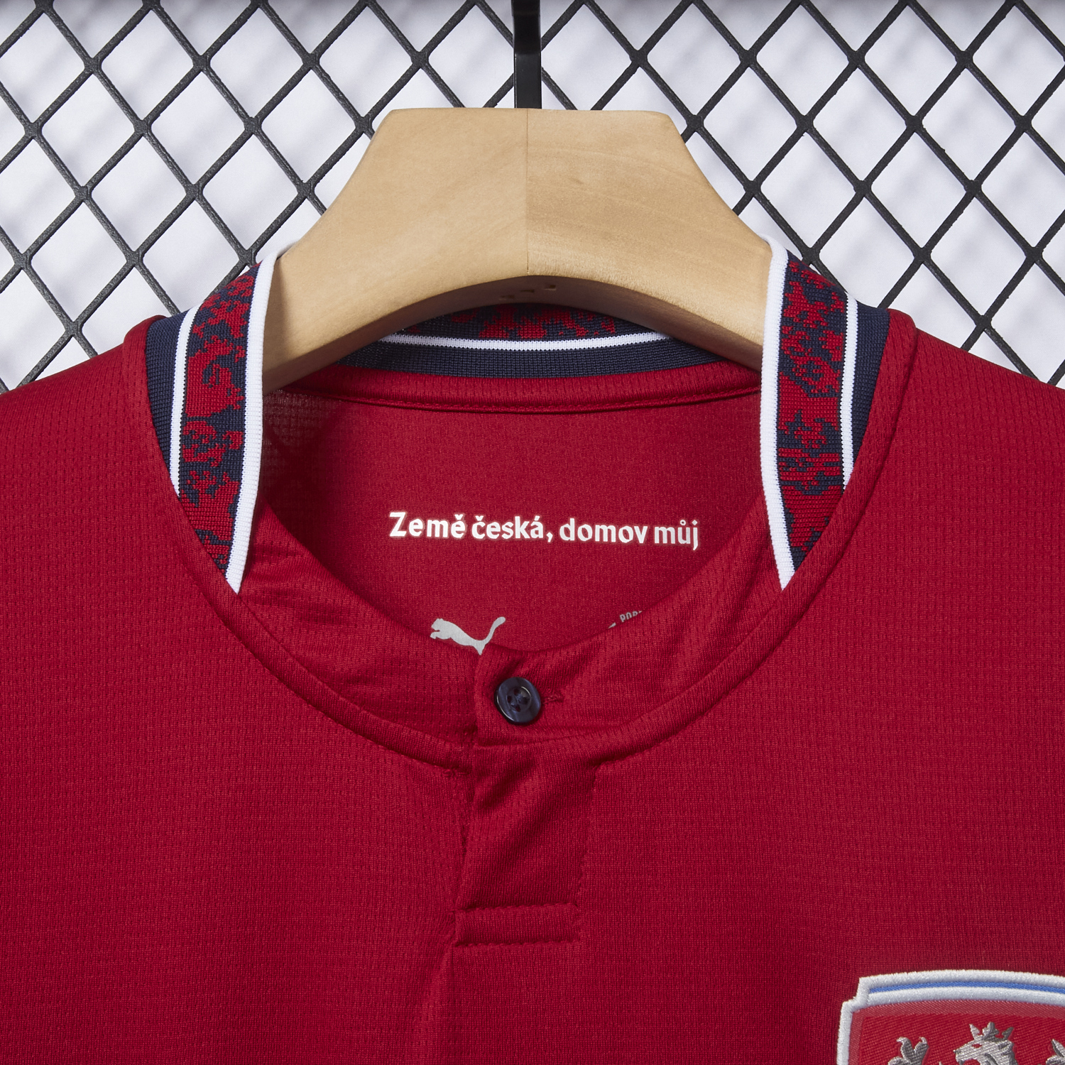 AlphaJersey-Czech Republic 2026 Home Jersey - Fans Version