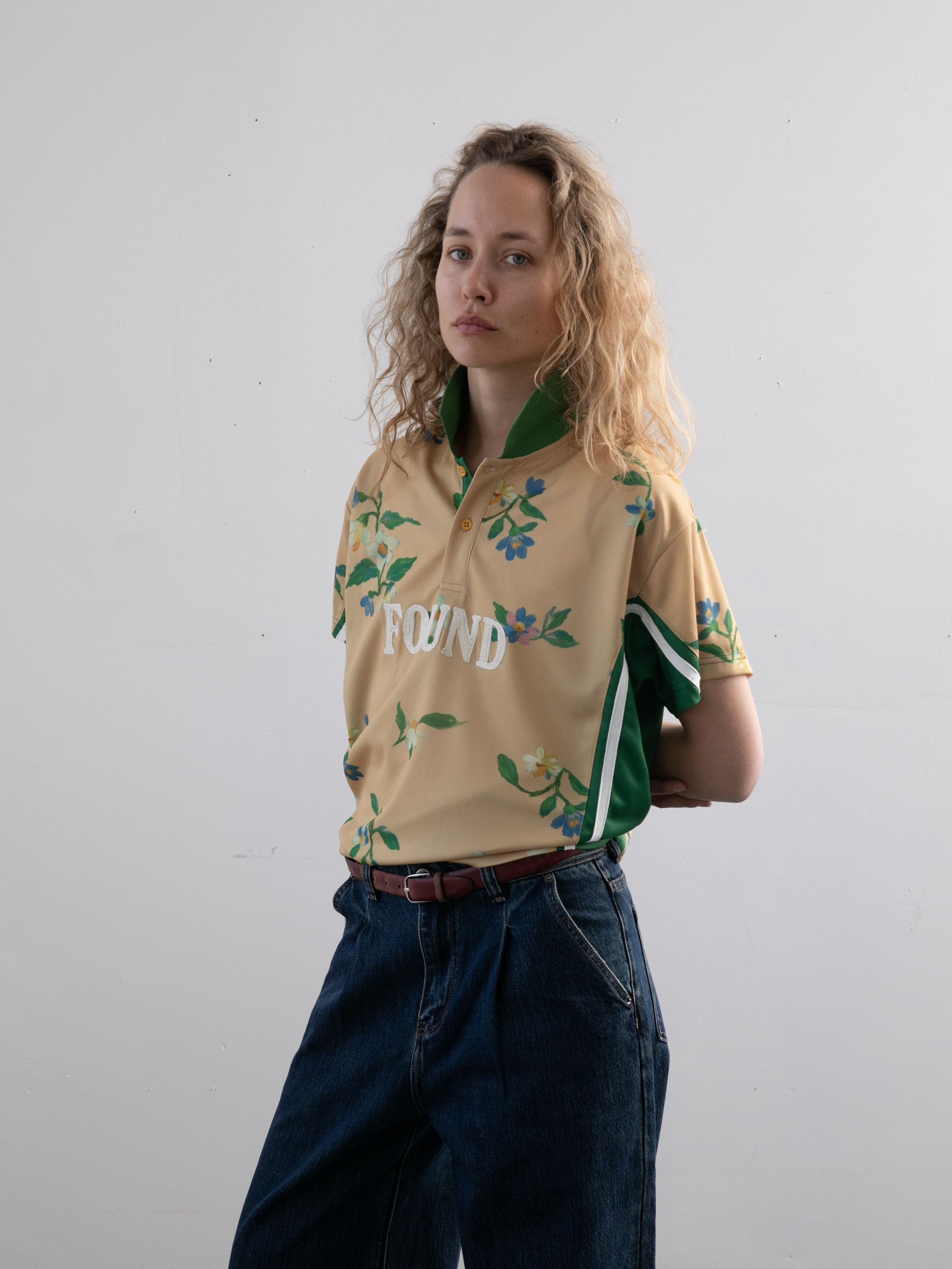 Floral Polo Jersey | Modern Menswear by yycbvcnbmmnbm