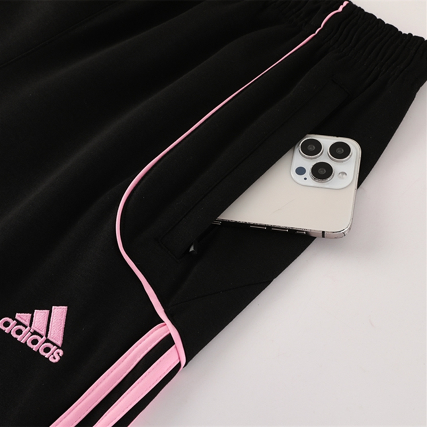 AlphaJersey-INT M.A.M 25-26 Long Sleeves Training Hoodie Set - Black Hoodie + Pants