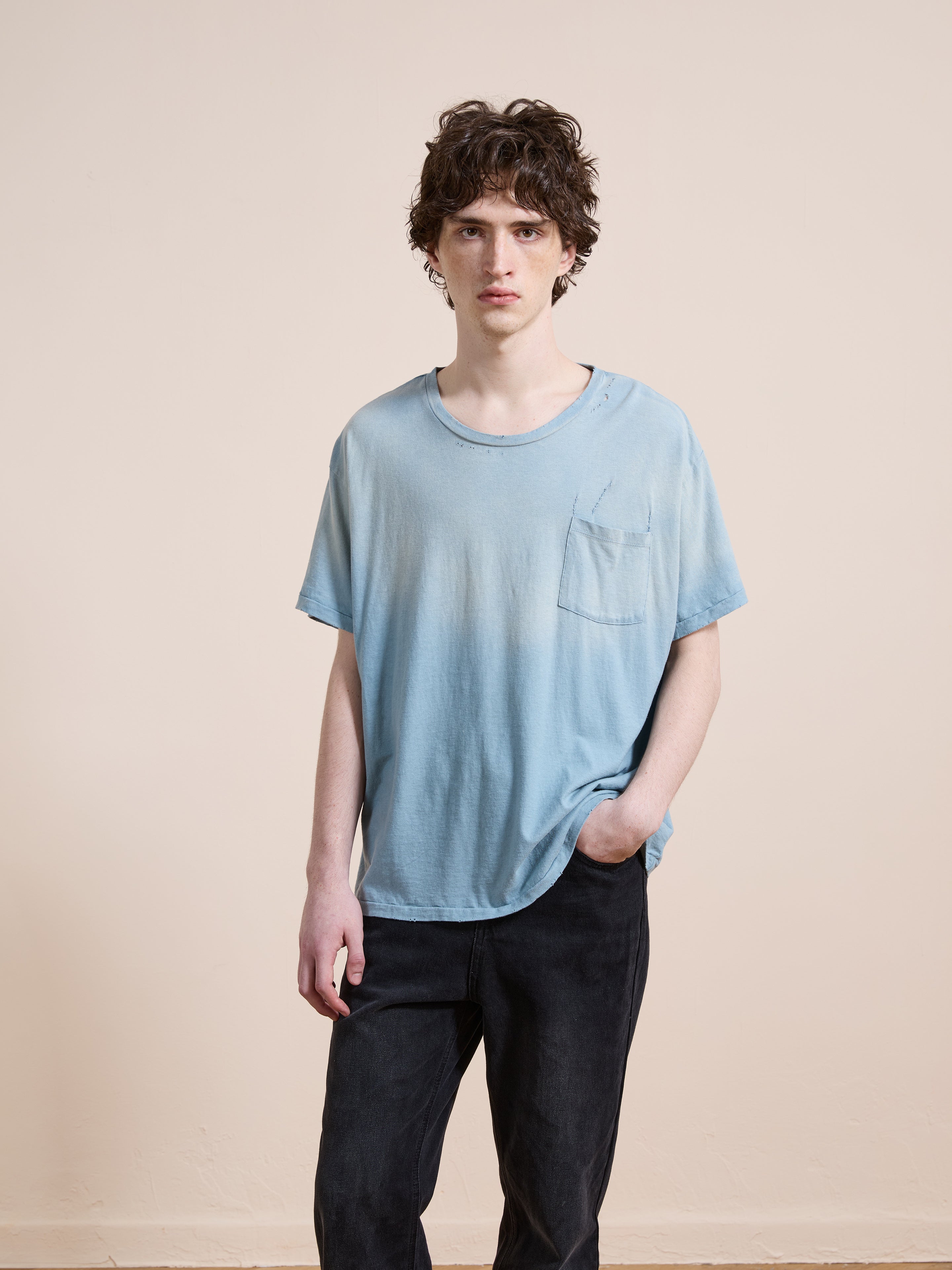 Weathered Pocket Tee | Modern Menswear by yycbvcnbmmnbm