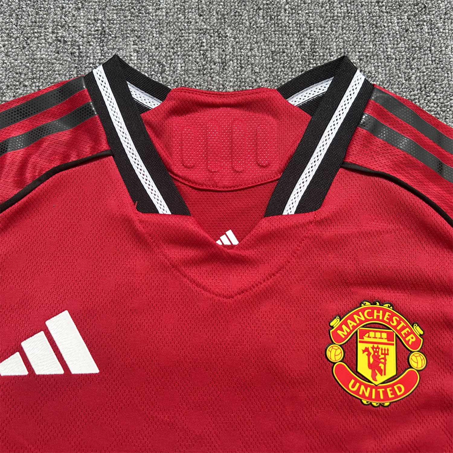 AlphaJersey-Manchester United 25-26 Home Kids Kit - Player Version