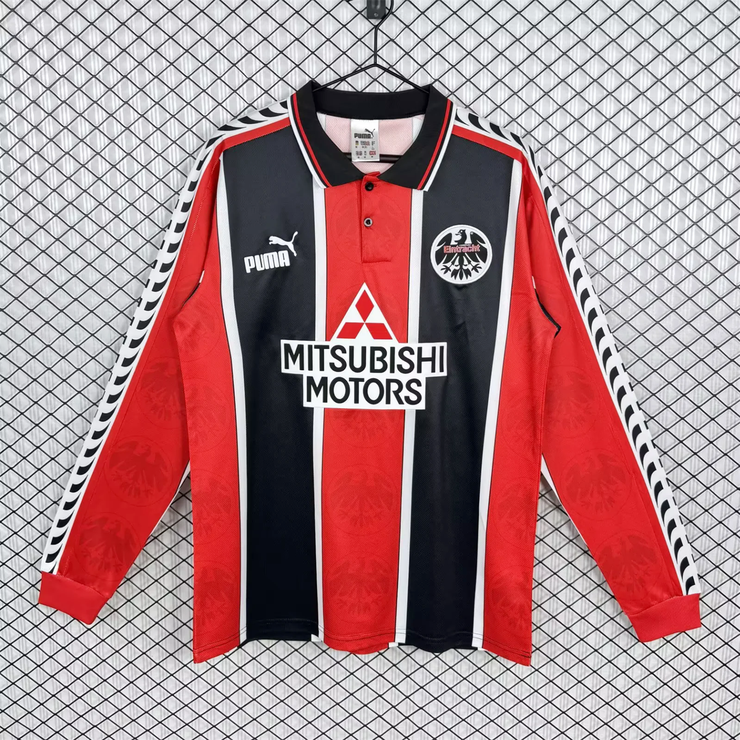 AlphaJersey-Retro Frankfurt 1996-98 Home Long Sleeves Jersey