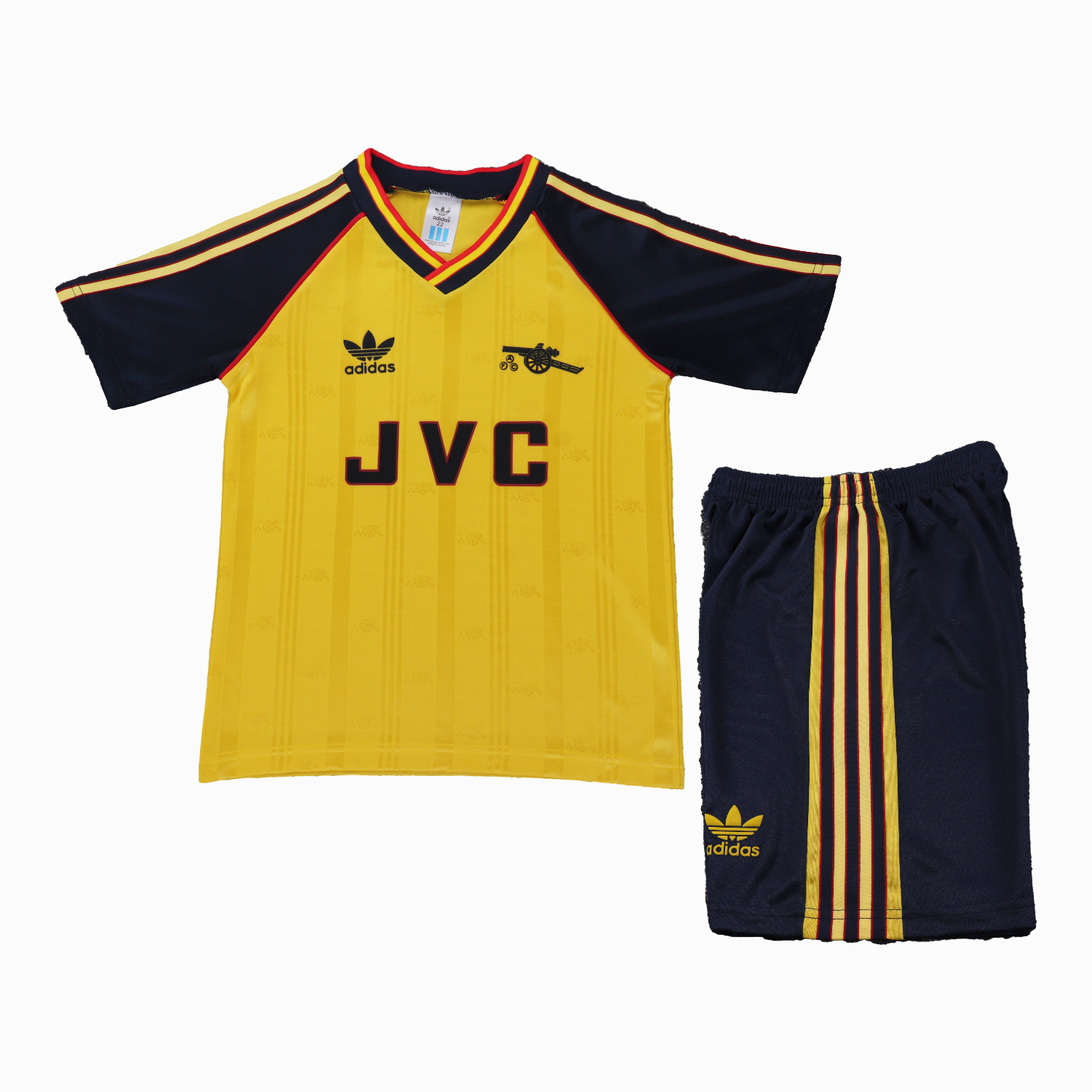 AlphaJersey-Retro Arsenal 1988-90 Away Kids Kit