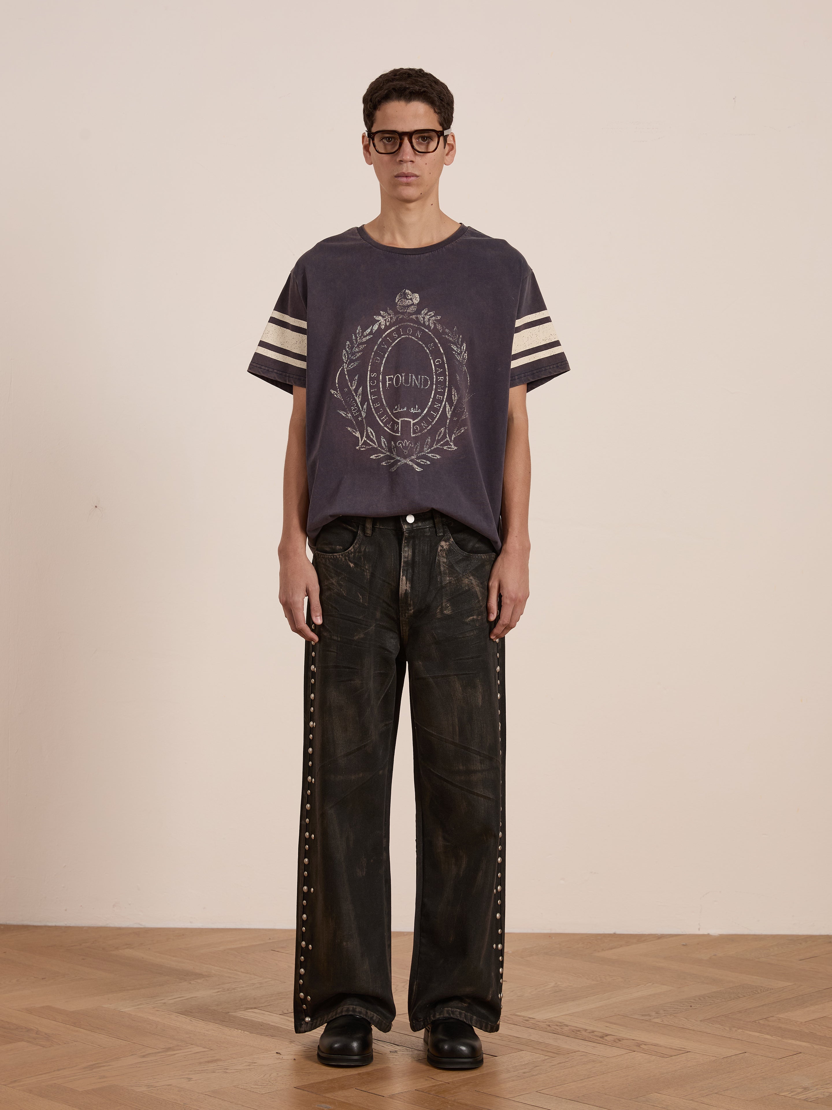 Collegiate Crest Tee | Modern Menswear by yycbvcnbmmnbm