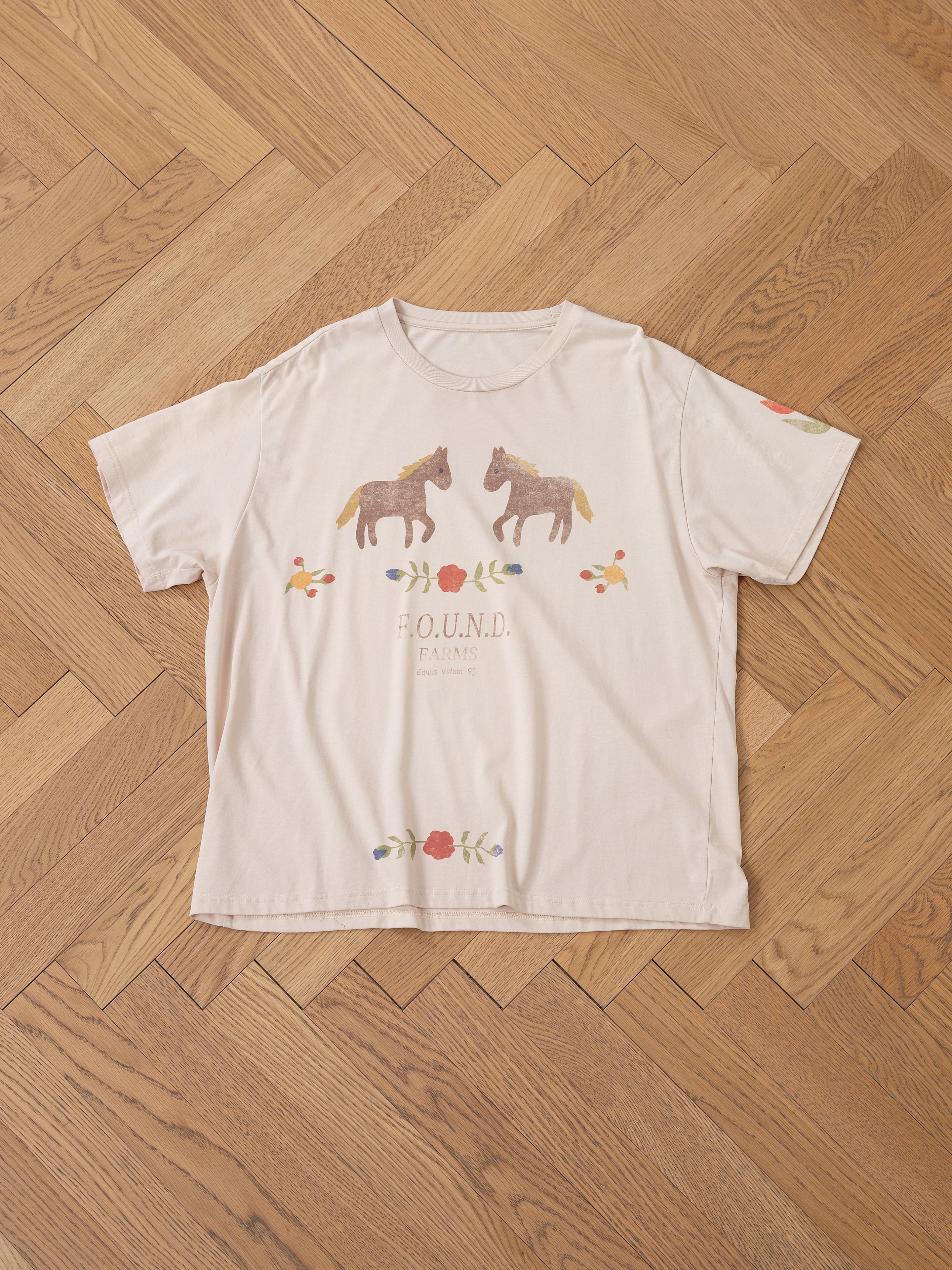 Floral Horse Farm Tee | Modern Menswear by yycbvcnbmmnbm