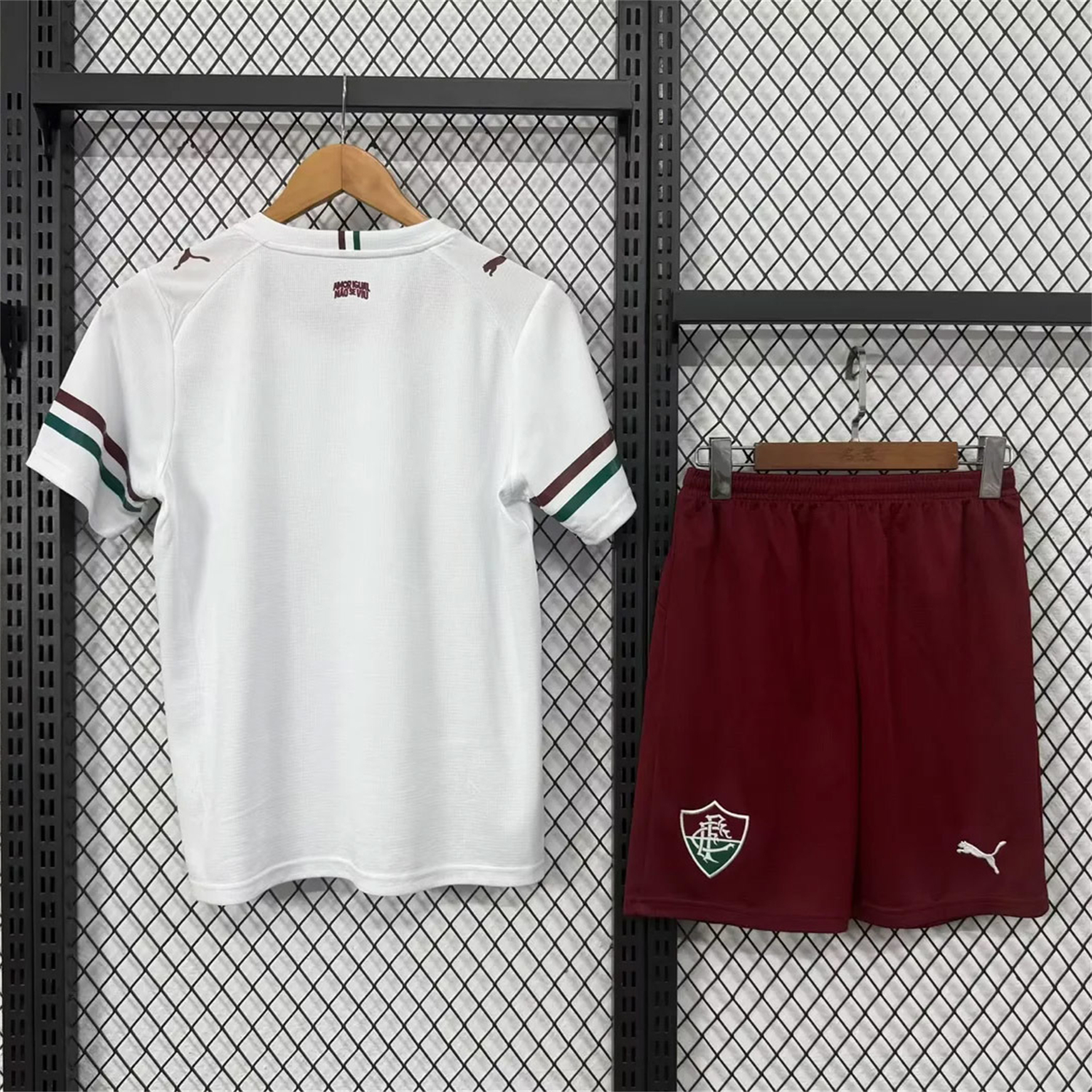 AlphaJersey-Fluminense 26-27 Away Kids Kit