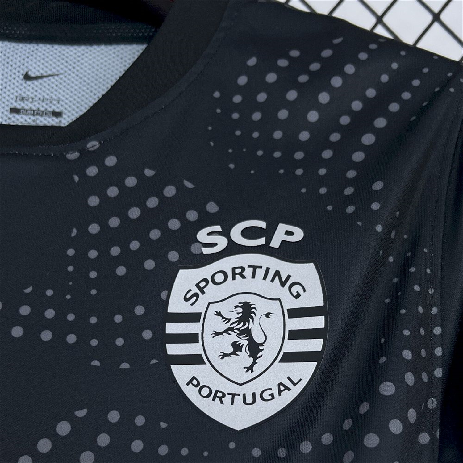 AlphaJersey-Sporting CP 25-26 Black Special Jersey - Fans Version
